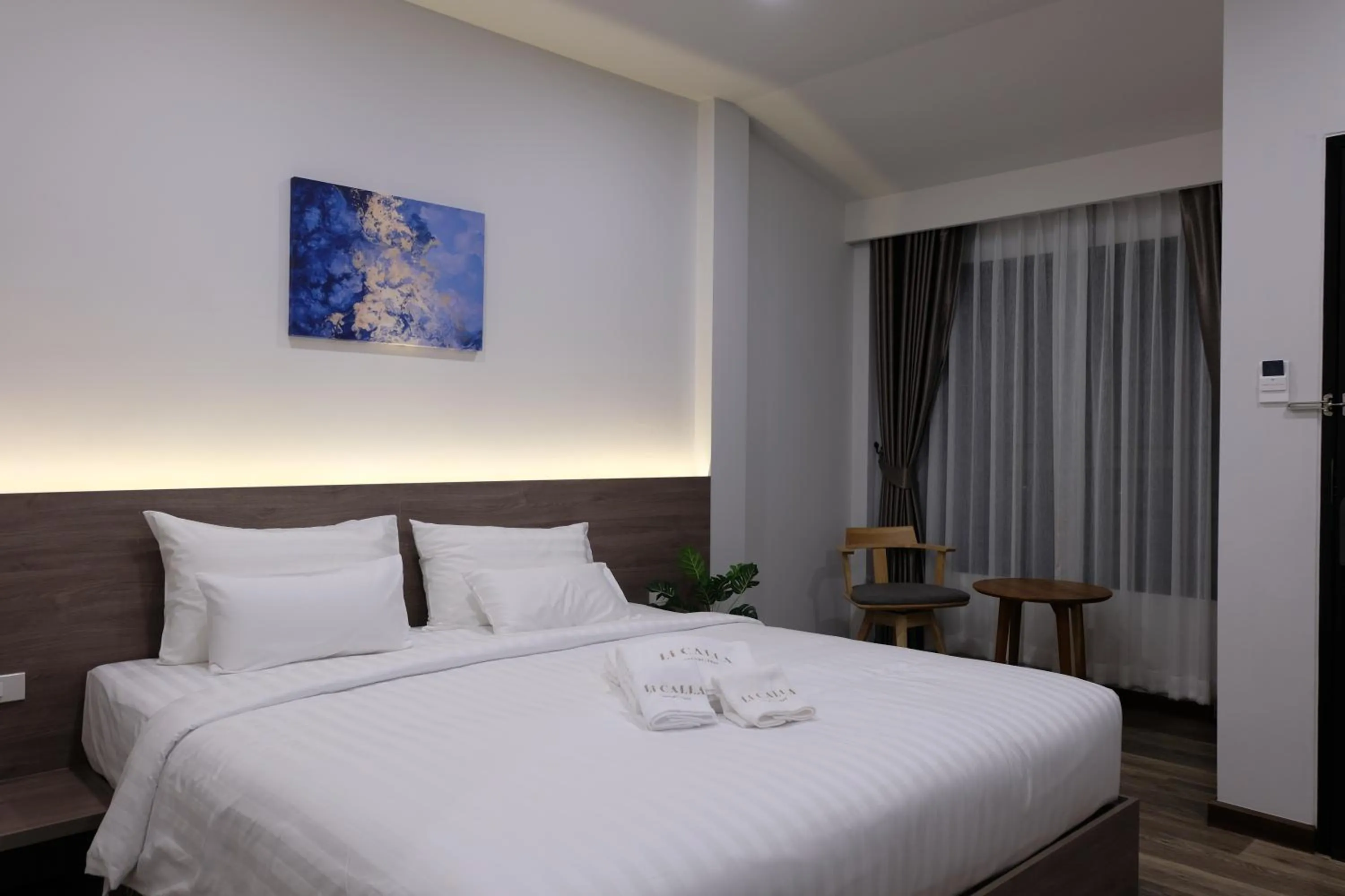 Bed in Li CALLA Resort Trat