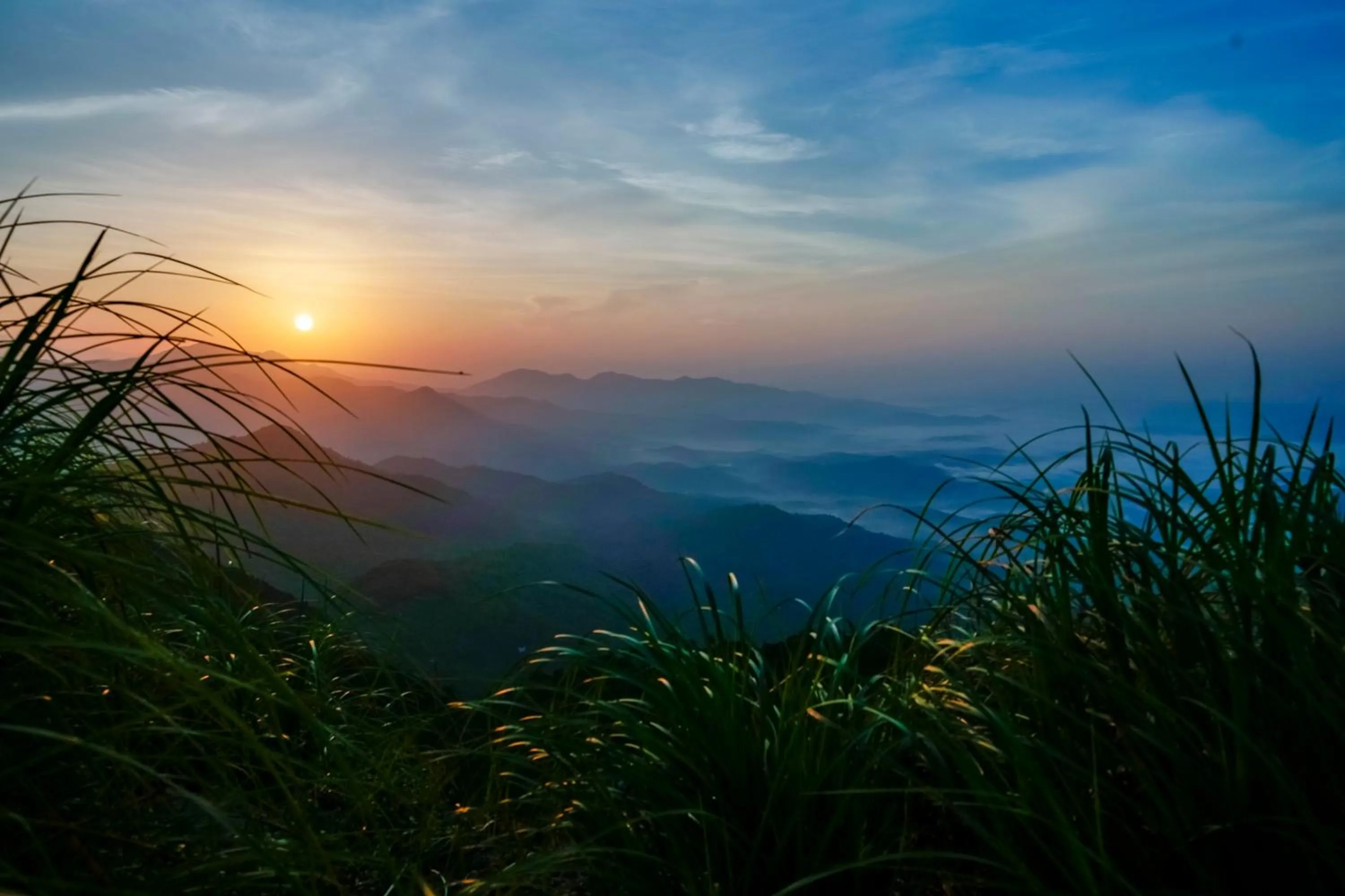 Sunset in CHILLAX Resorts Palakkayam THATTU
