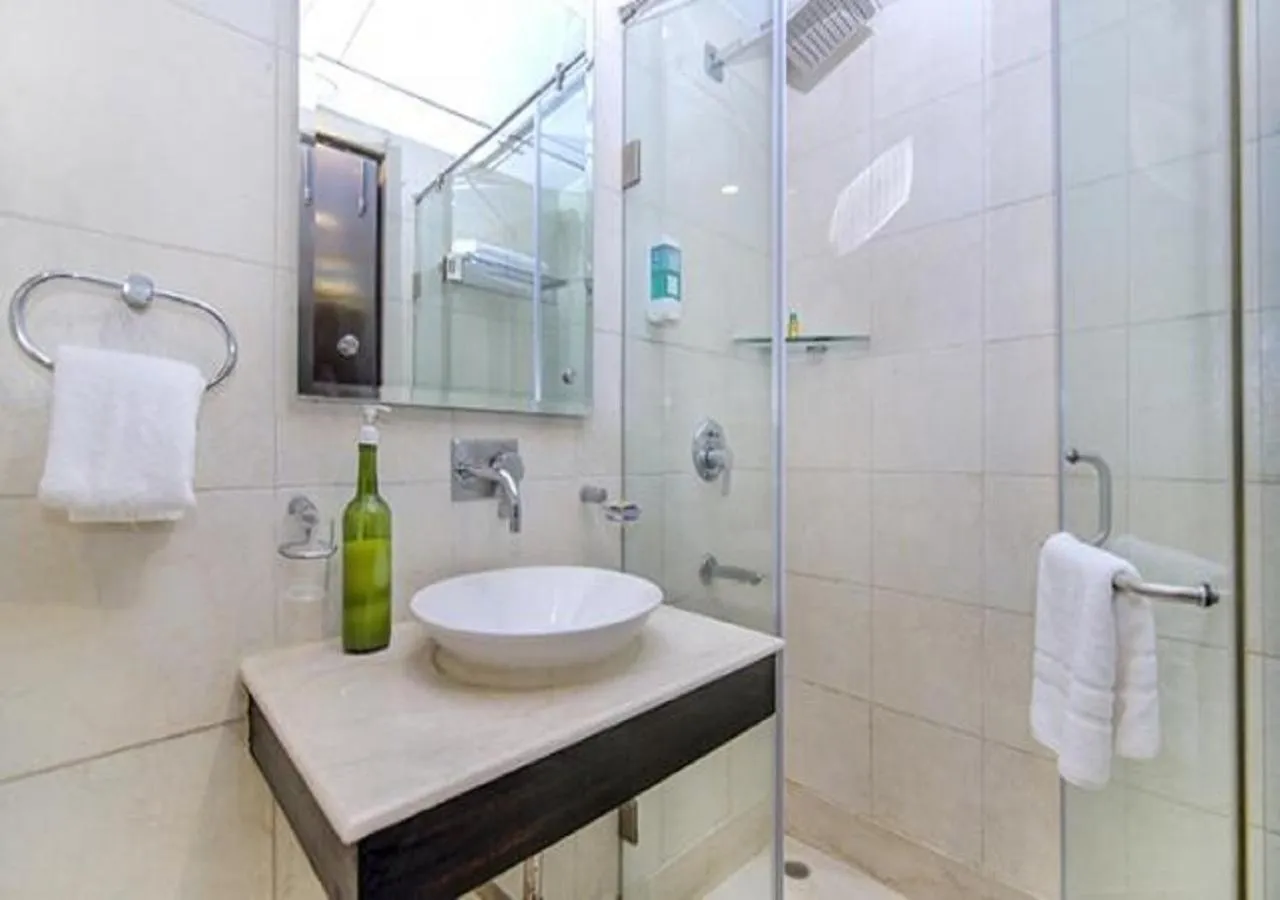 Bathroom in Hotel Rockland Panchsheel Enclave