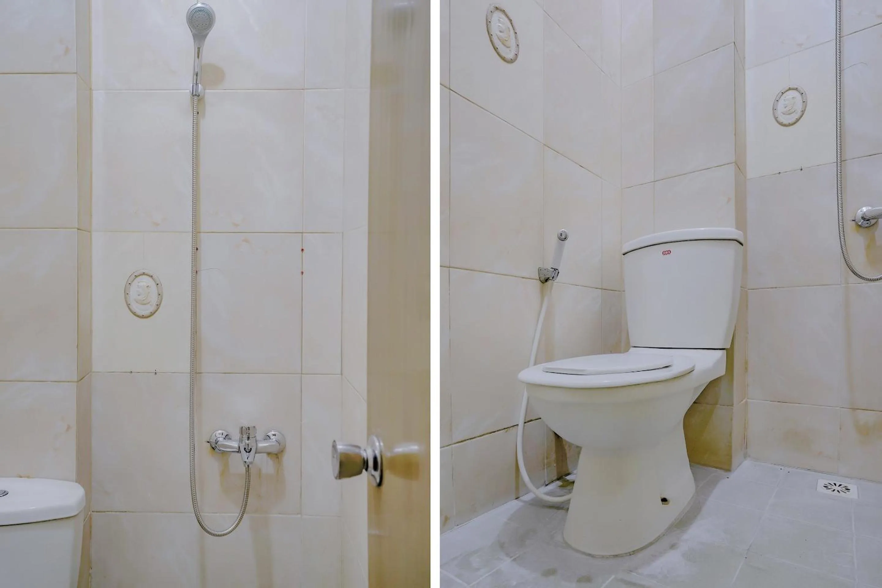 Bathroom in OYO Life 90035 Merci Club