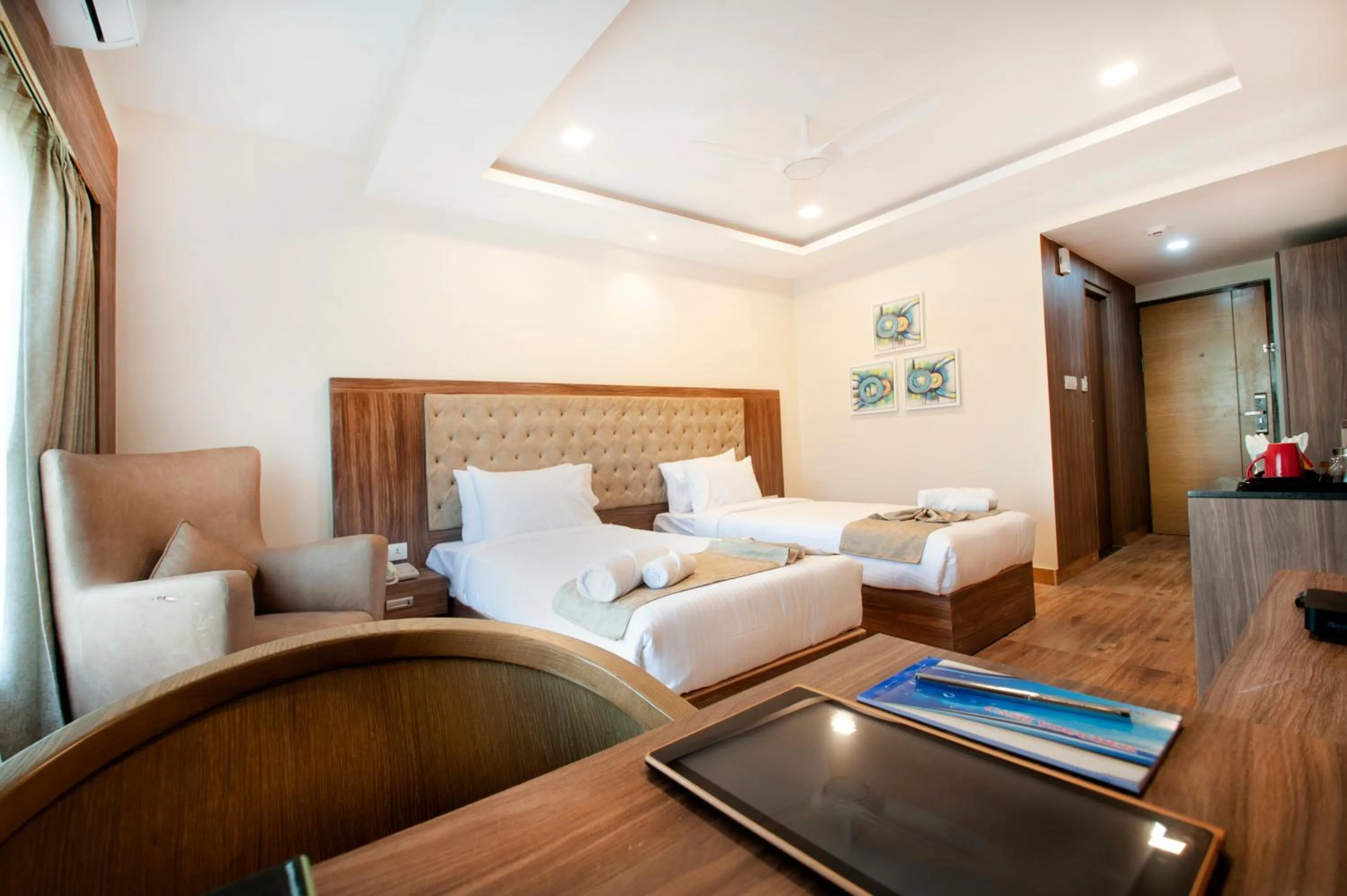 Bed in ABM Boutique Hotel by Purple Cloud