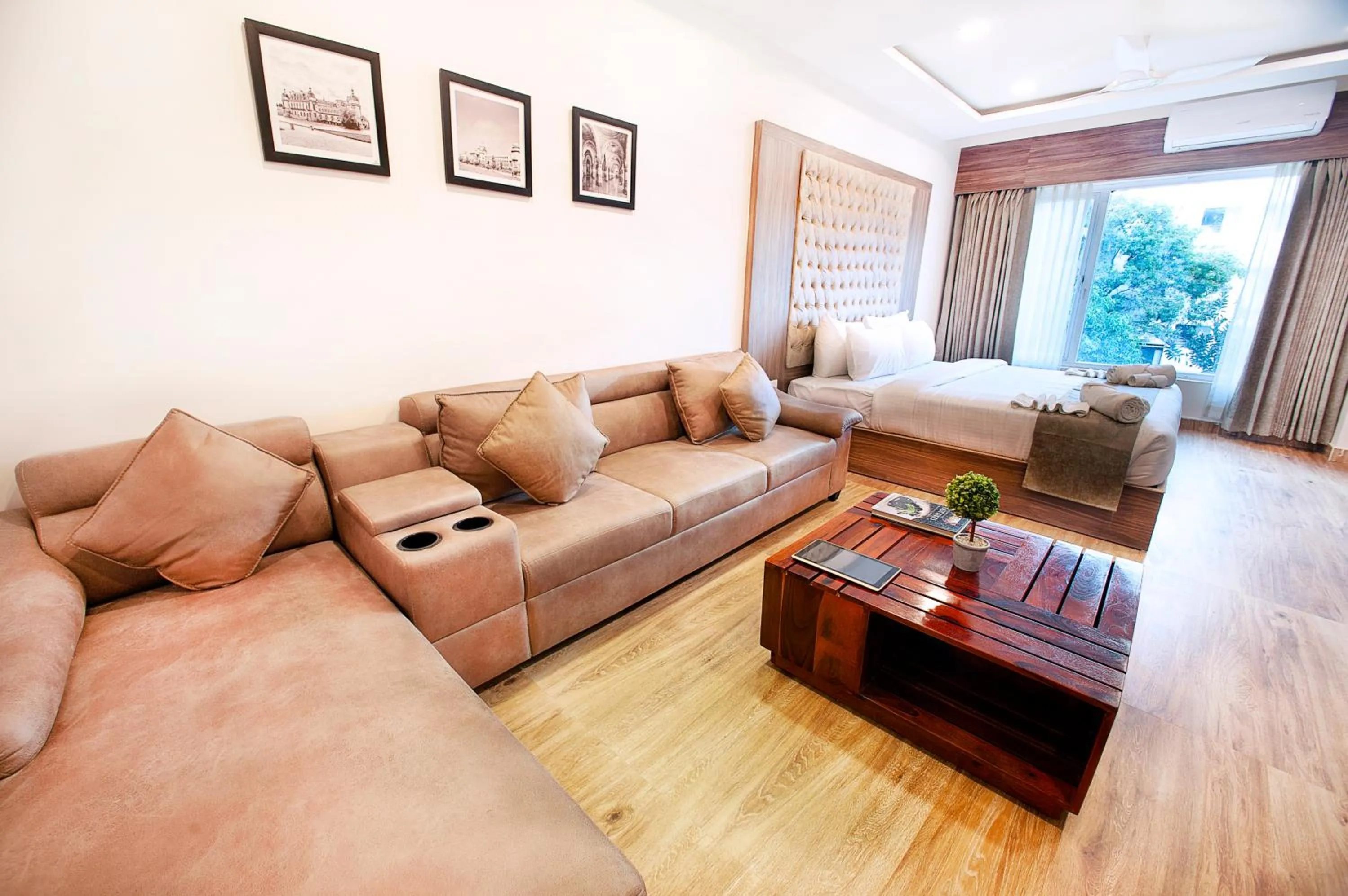 Living room in ABM Boutique Hotel by Purple Cloud