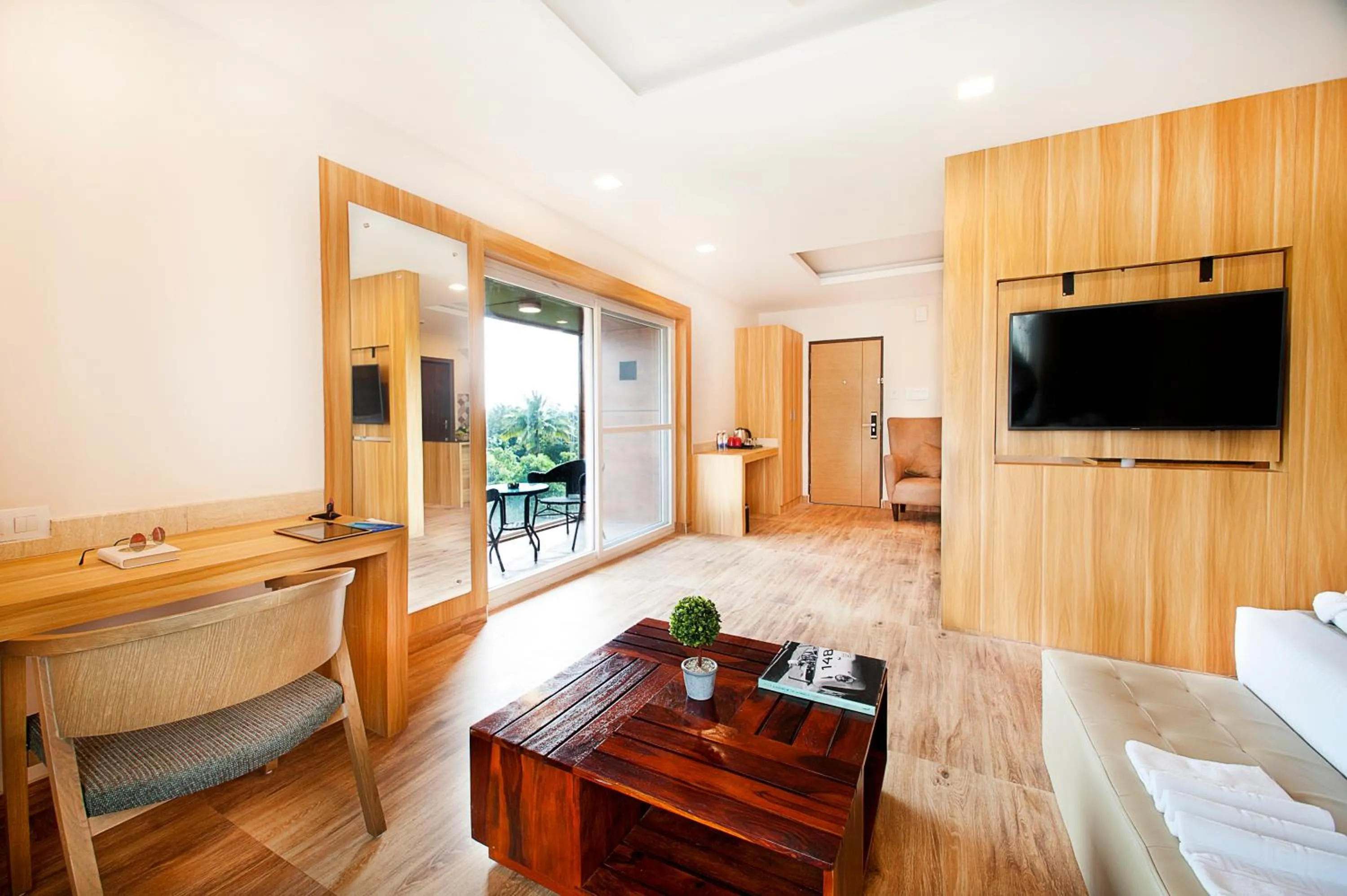 Seating area in ABM Boutique Hotel by Purple Cloud