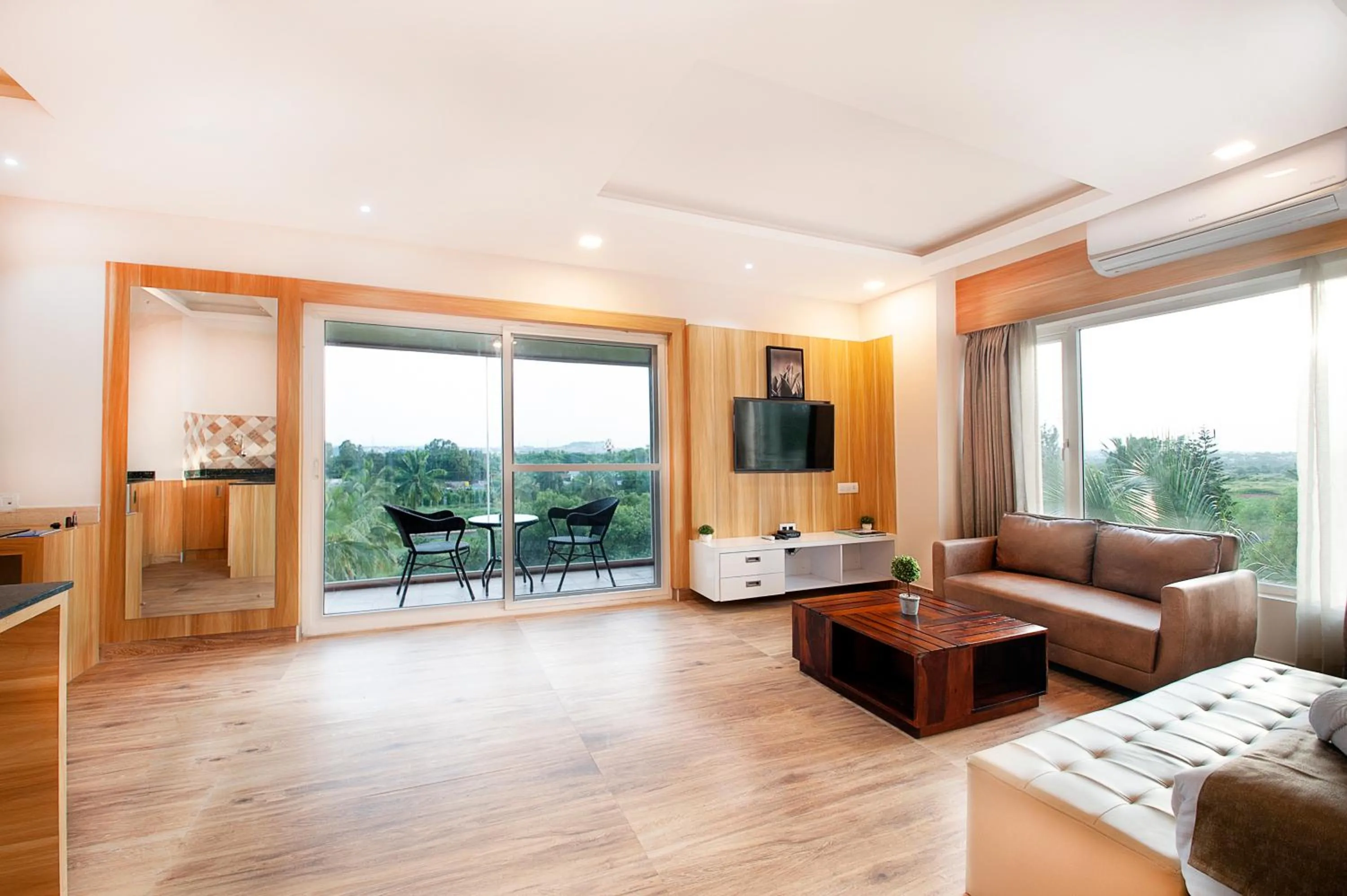 Seating area in ABM Boutique Hotel by Purple Cloud