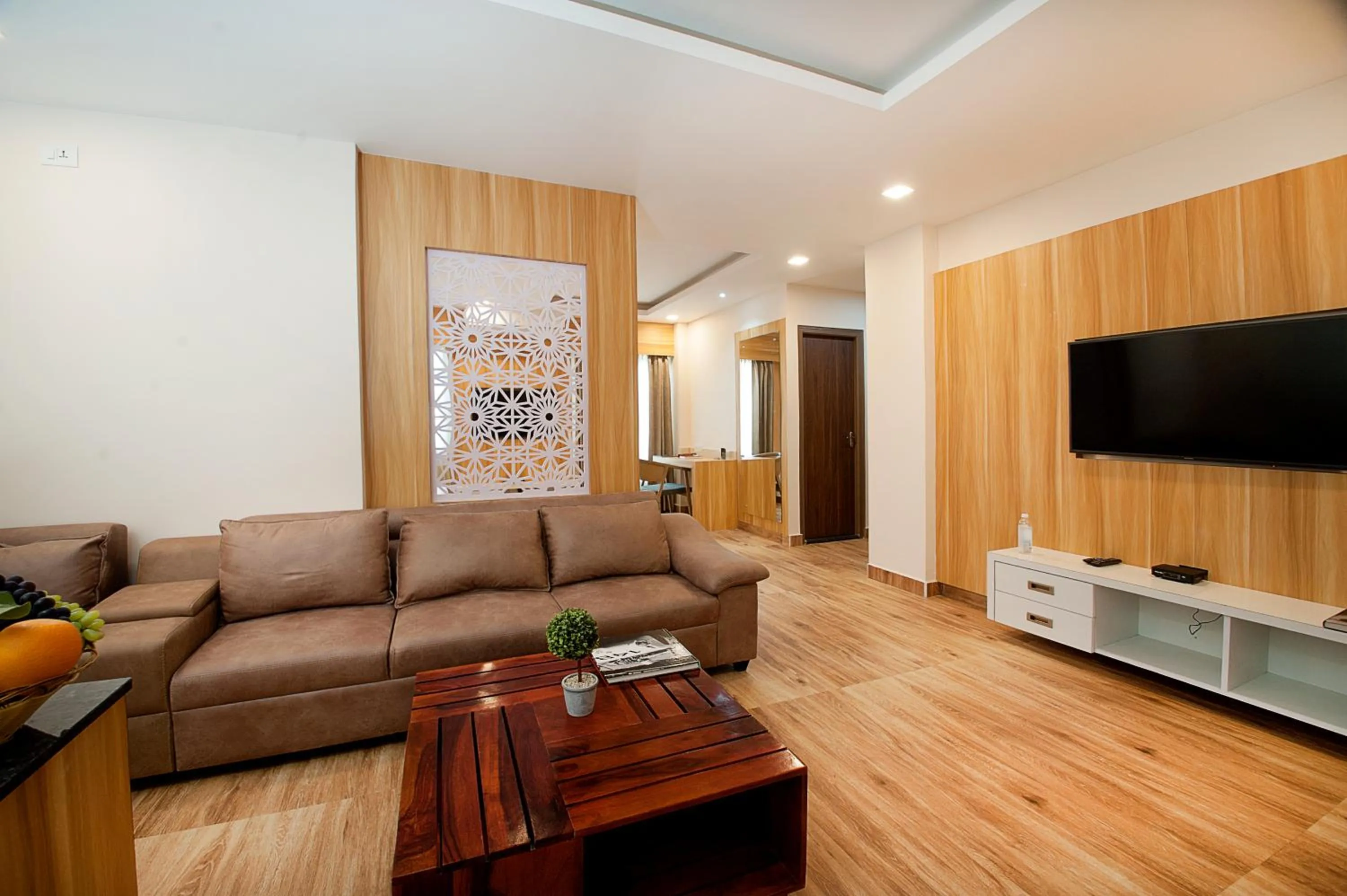 Seating area in ABM Boutique Hotel by Purple Cloud