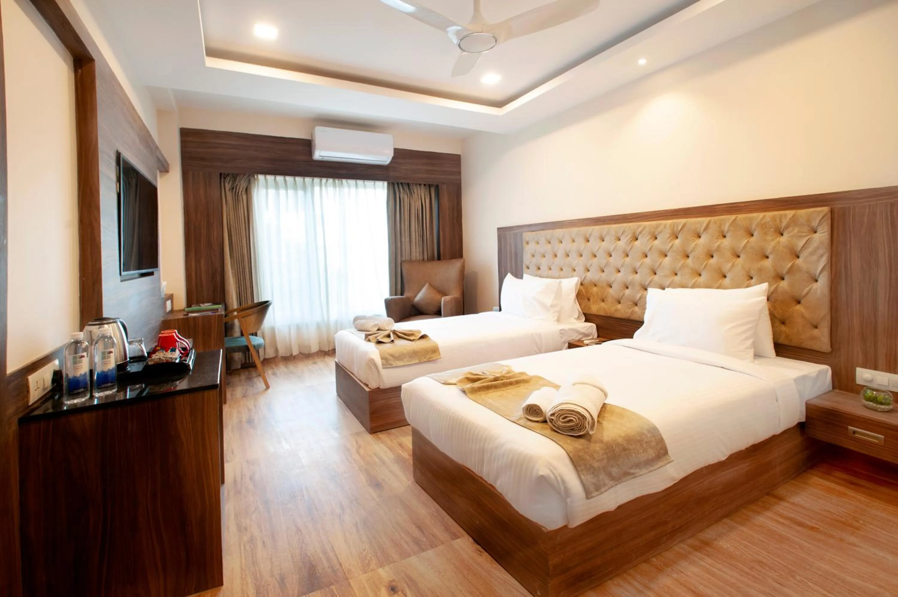 Photo of the whole room, Bed in ABM Boutique Hotel by Purple Cloud