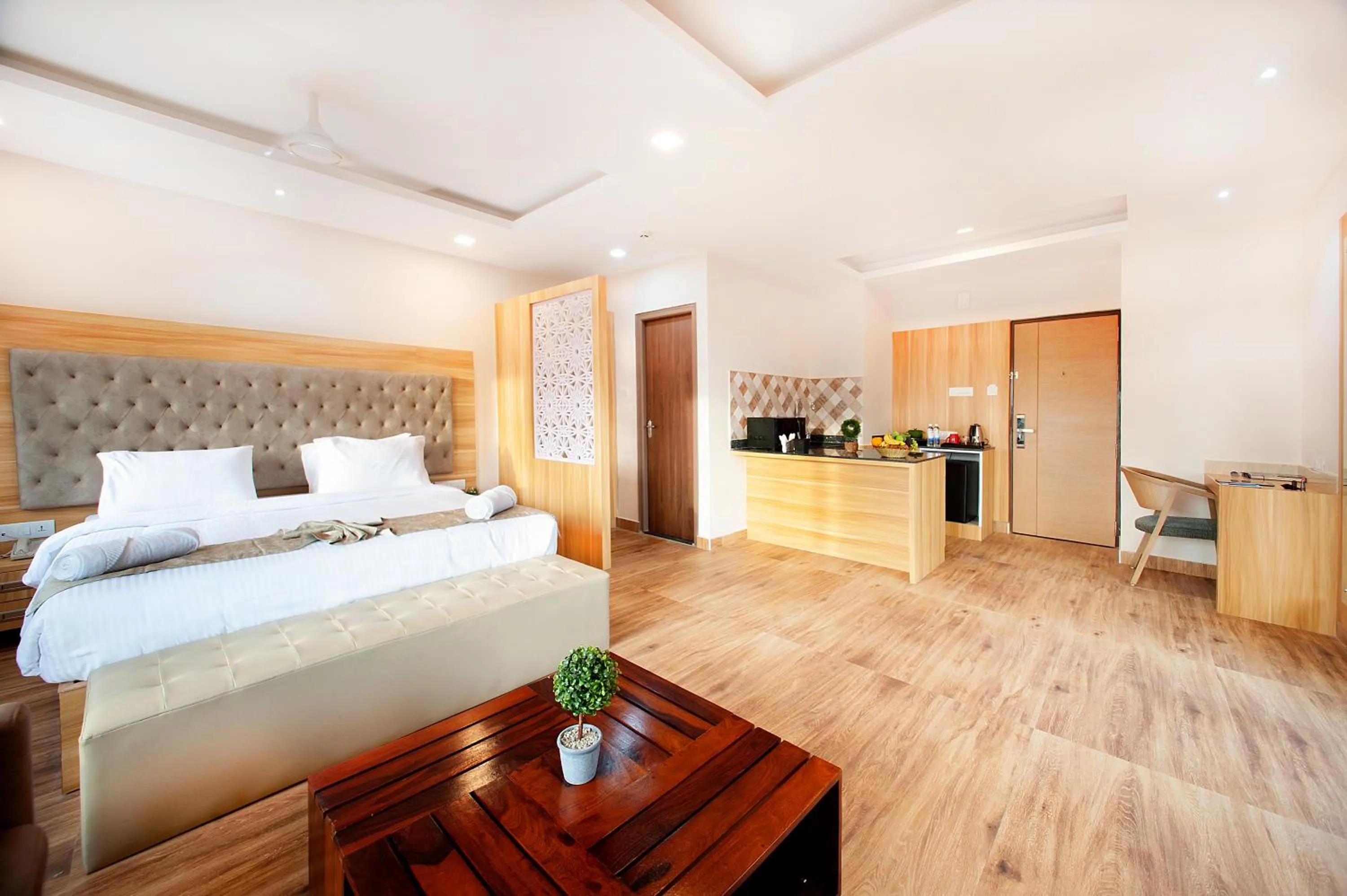 Bed in ABM Boutique Hotel by Purple Cloud