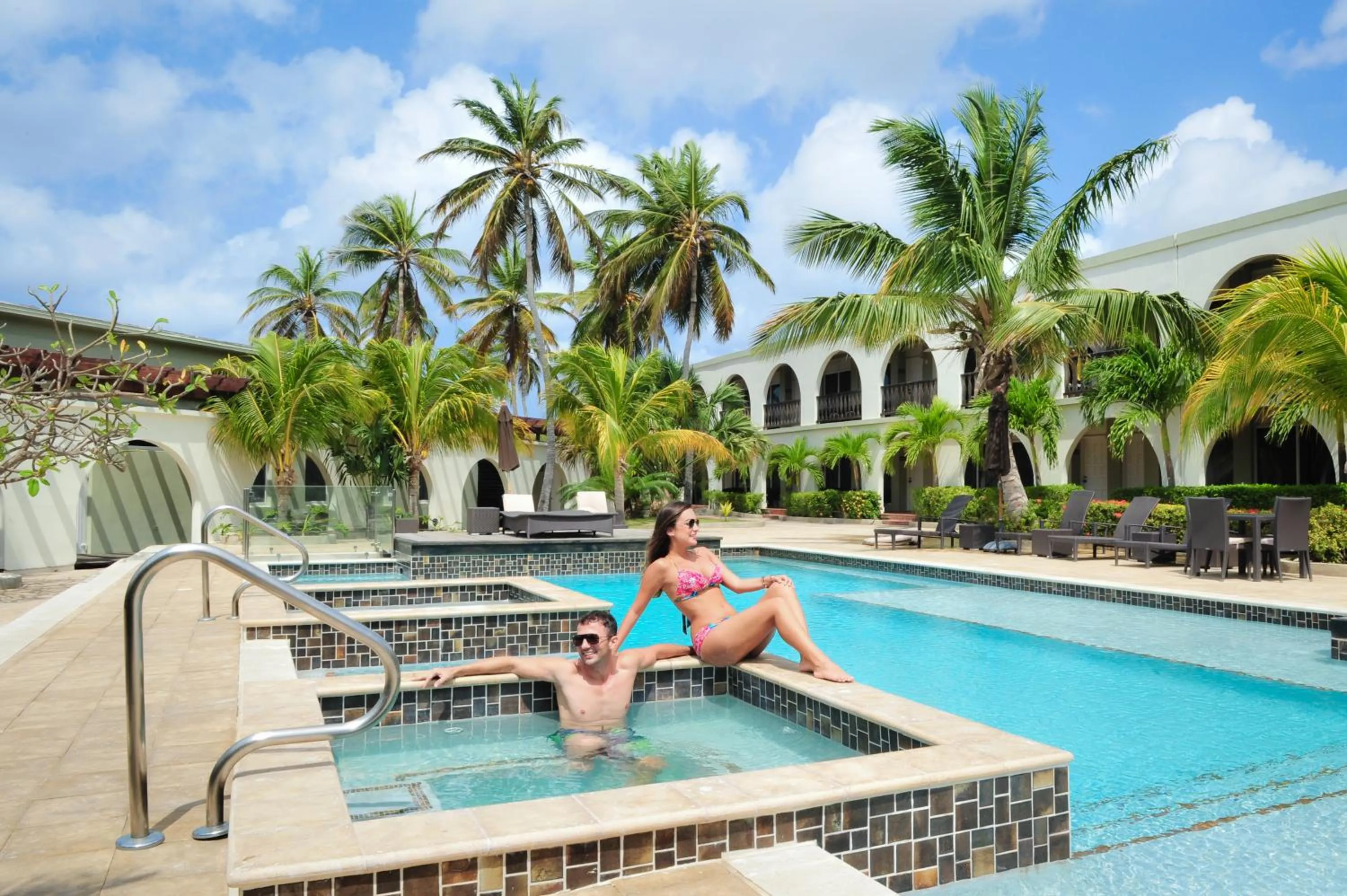 Swimming pool in Talk of the Town Beach Hotel & Beach Club by GH Hoteles