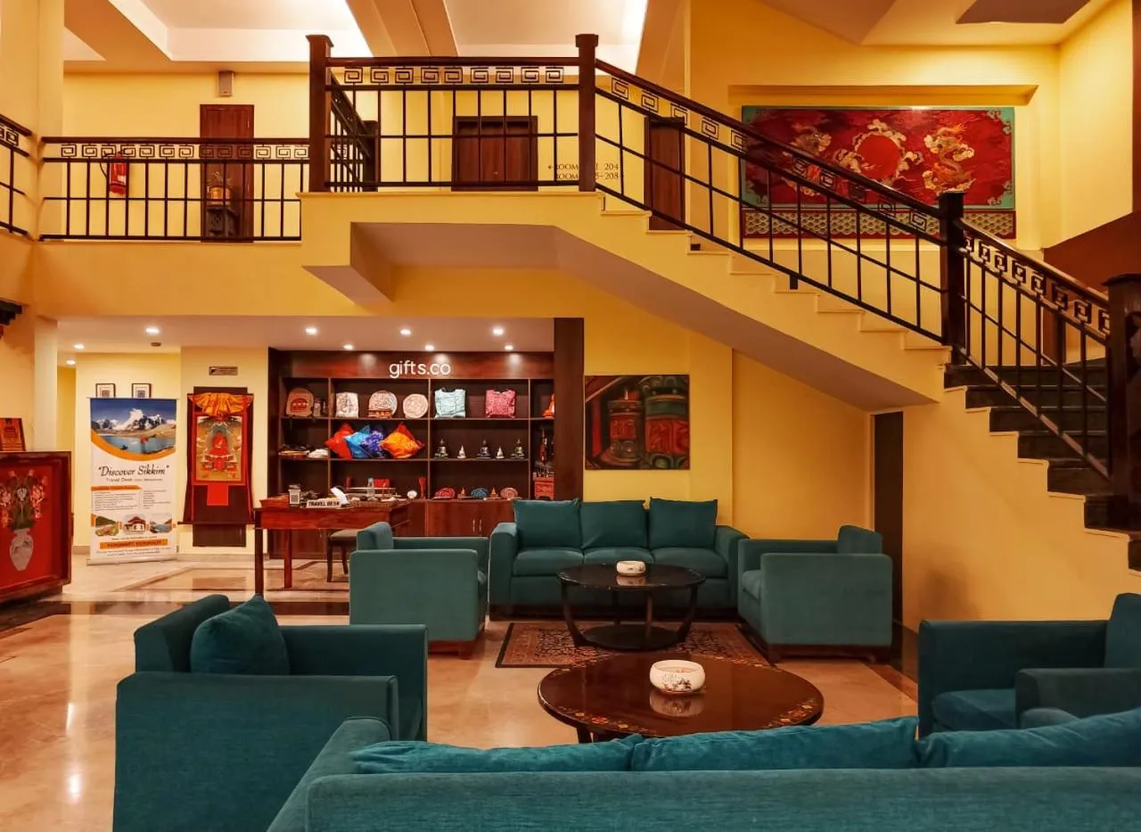 Lobby or reception in The Fern Denzong Hotel & Spa Gangtok, Sikkim