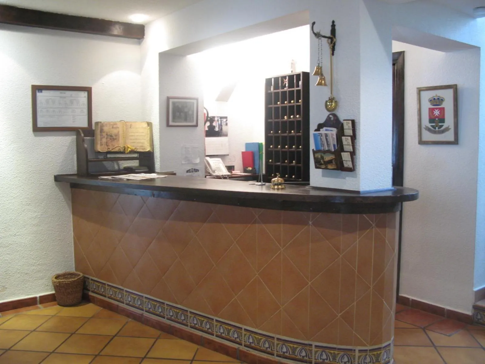 Lobby or reception in Hotel El Puerto