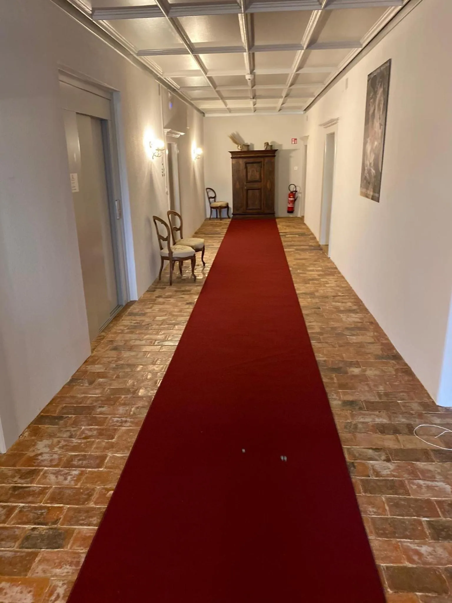 Decorative detail in Auberge de Bellelay Restaurant Chez Aron Balde