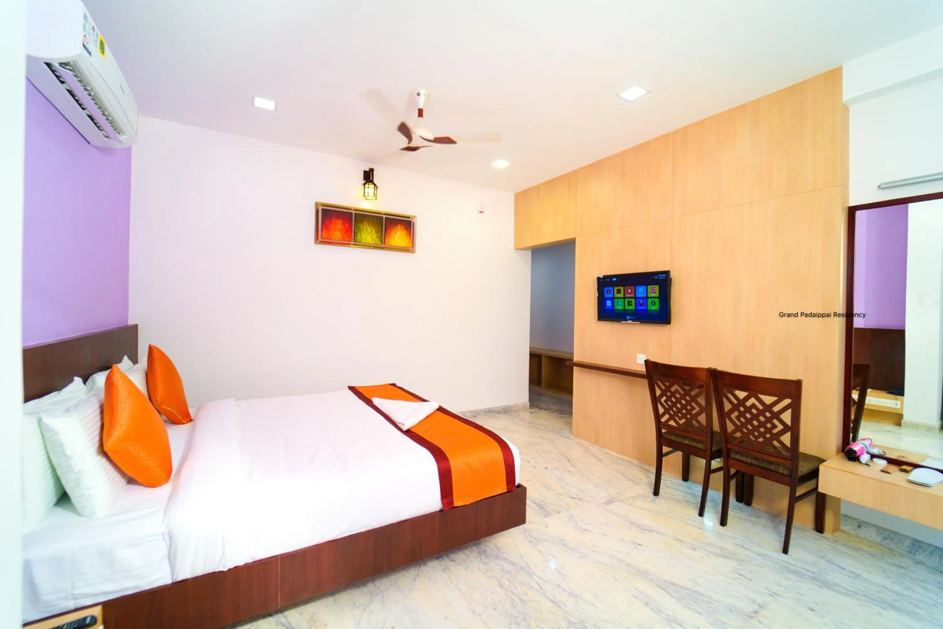 Bed in Grand Padappai Residency - GPR