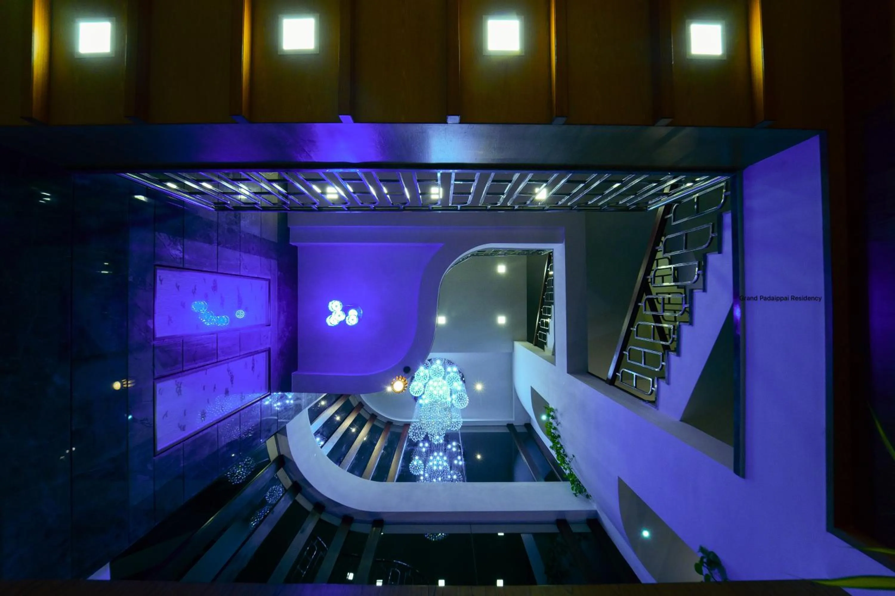 Decorative detail in Grand Padappai Residency - GPR