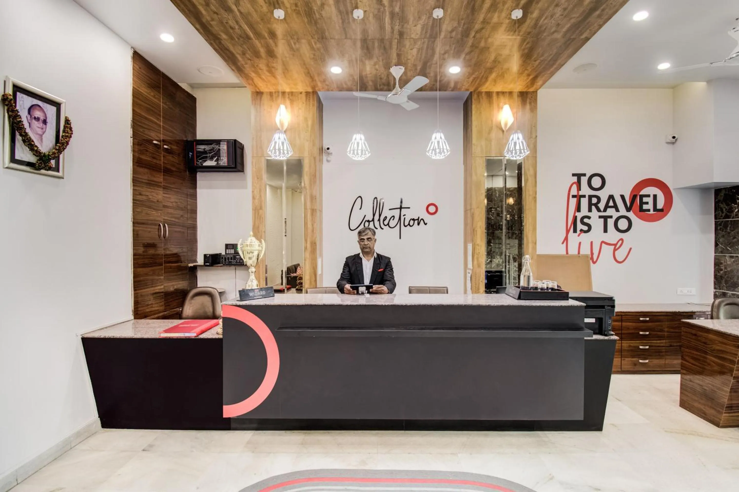 Lobby or reception in Collection O Rajdhani Hotel