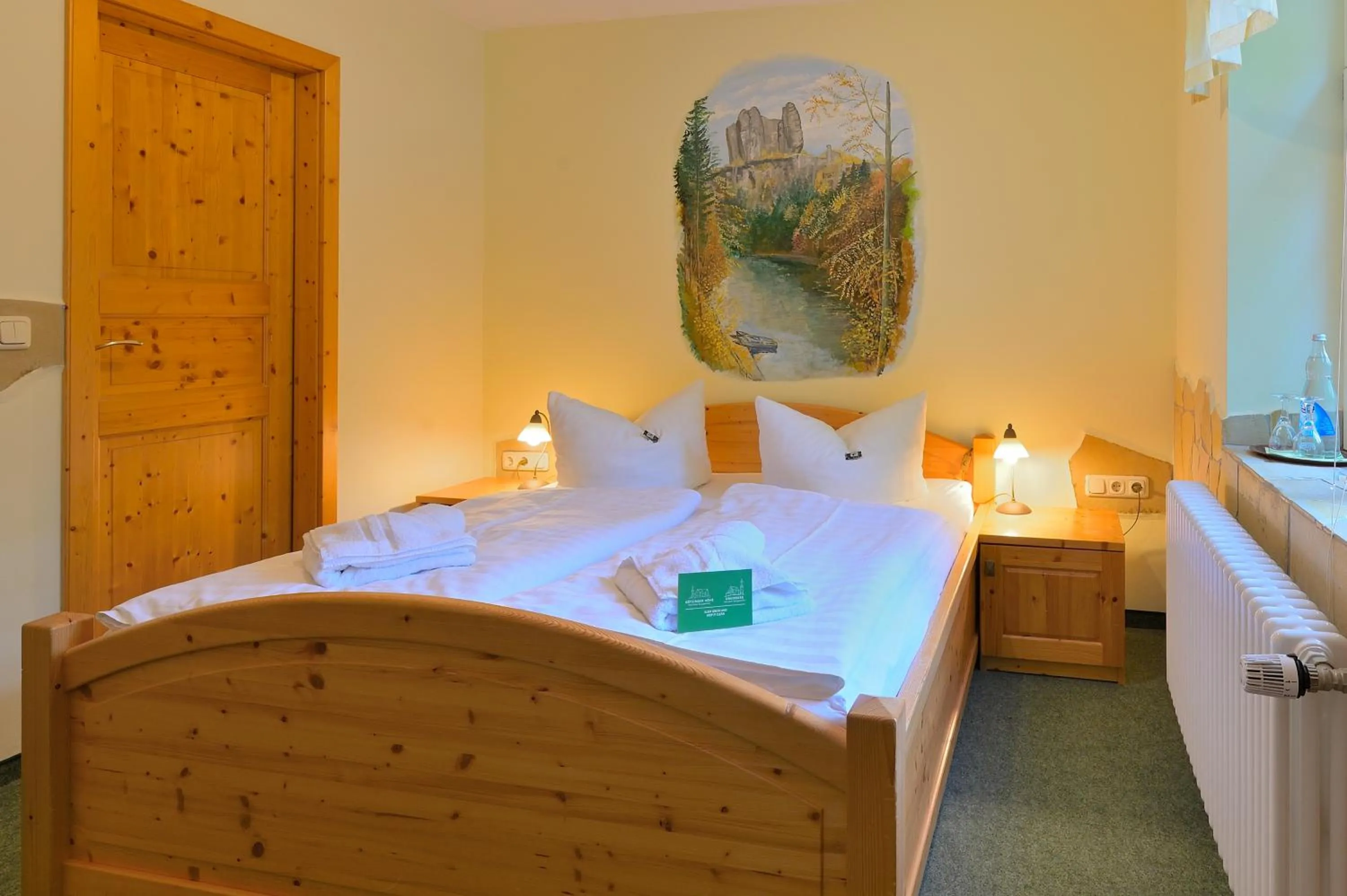 Bed in Gasthof Ungerberg