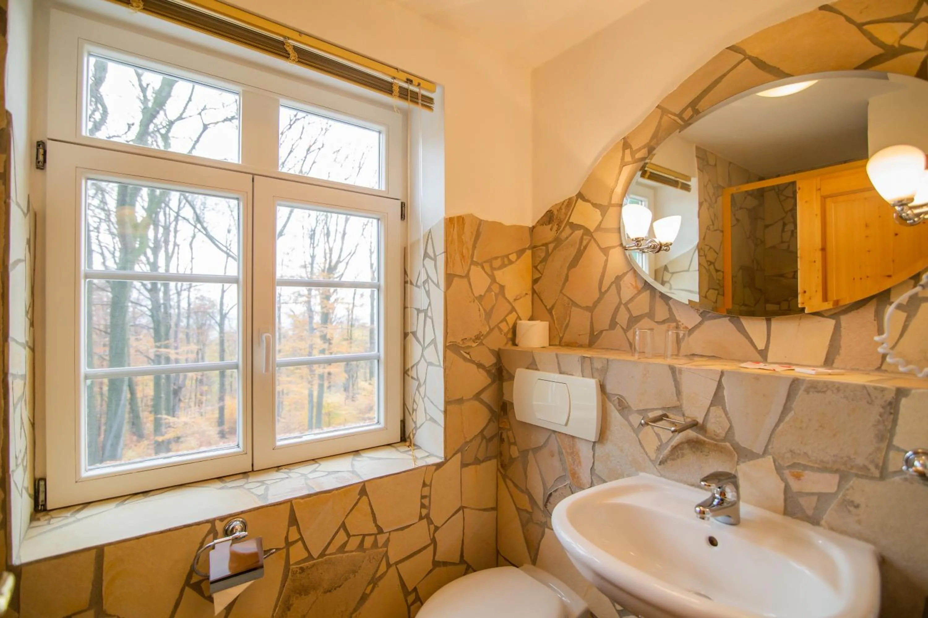 Bathroom in Gasthof Ungerberg