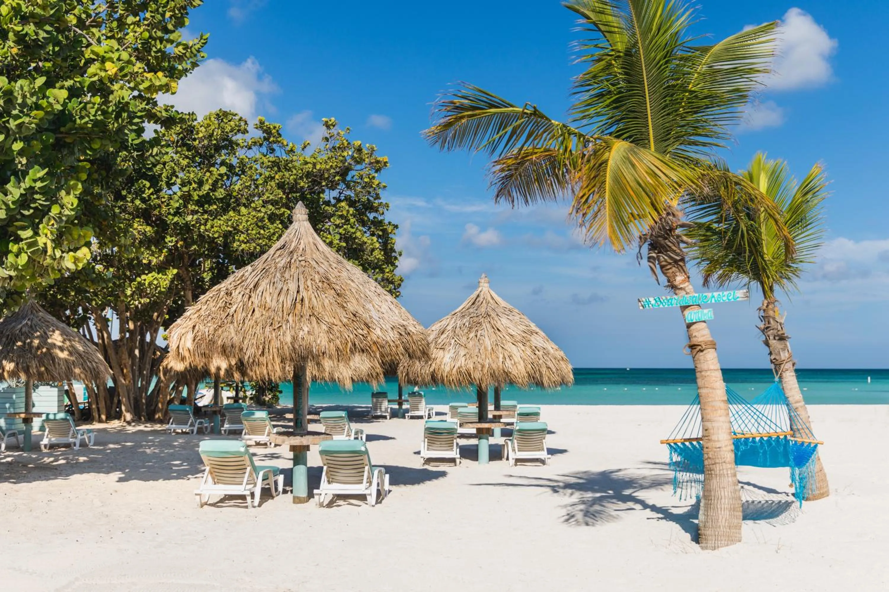Beach in Boardwalk Boutique Hotel Aruba - Adults Only
