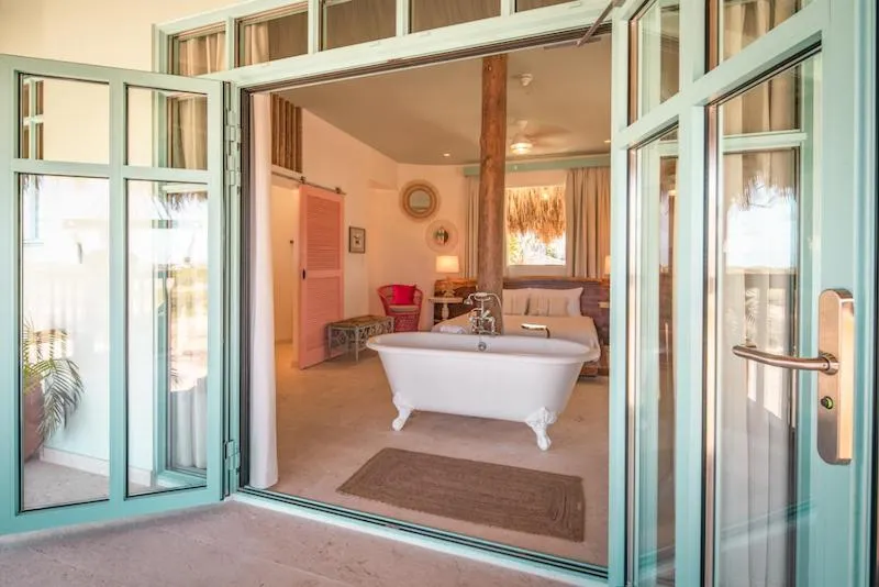 Bath in Boardwalk Boutique Hotel Aruba - Adults Only