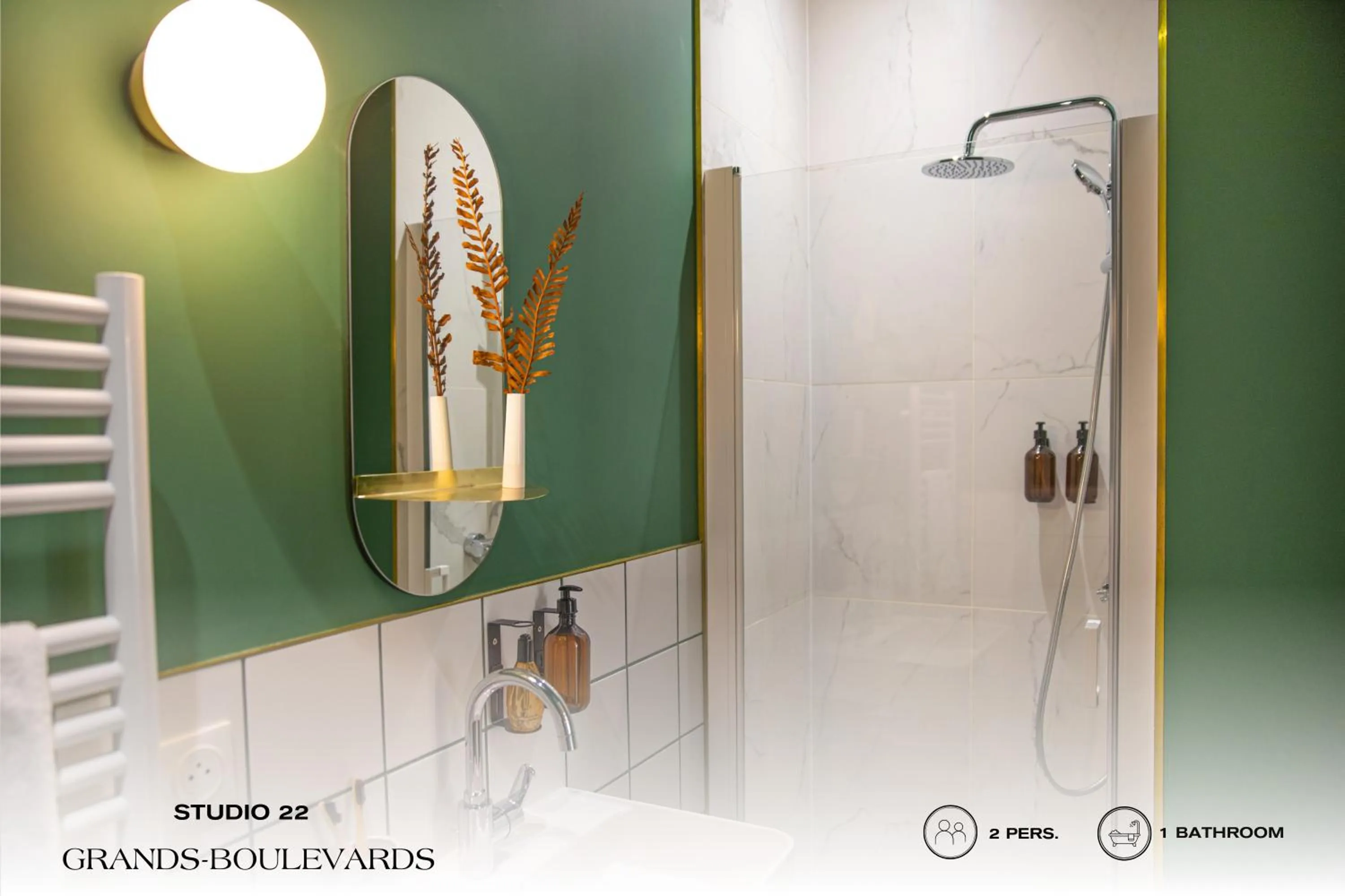 Shower in Beauquartier - Grands Boulevards