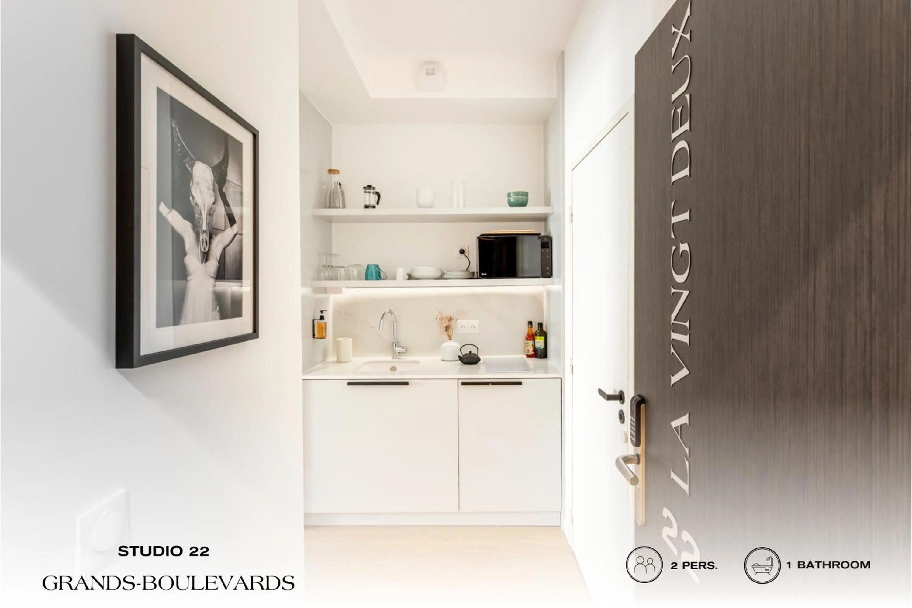 Kitchen or kitchenette in Beauquartier - Grands Boulevards