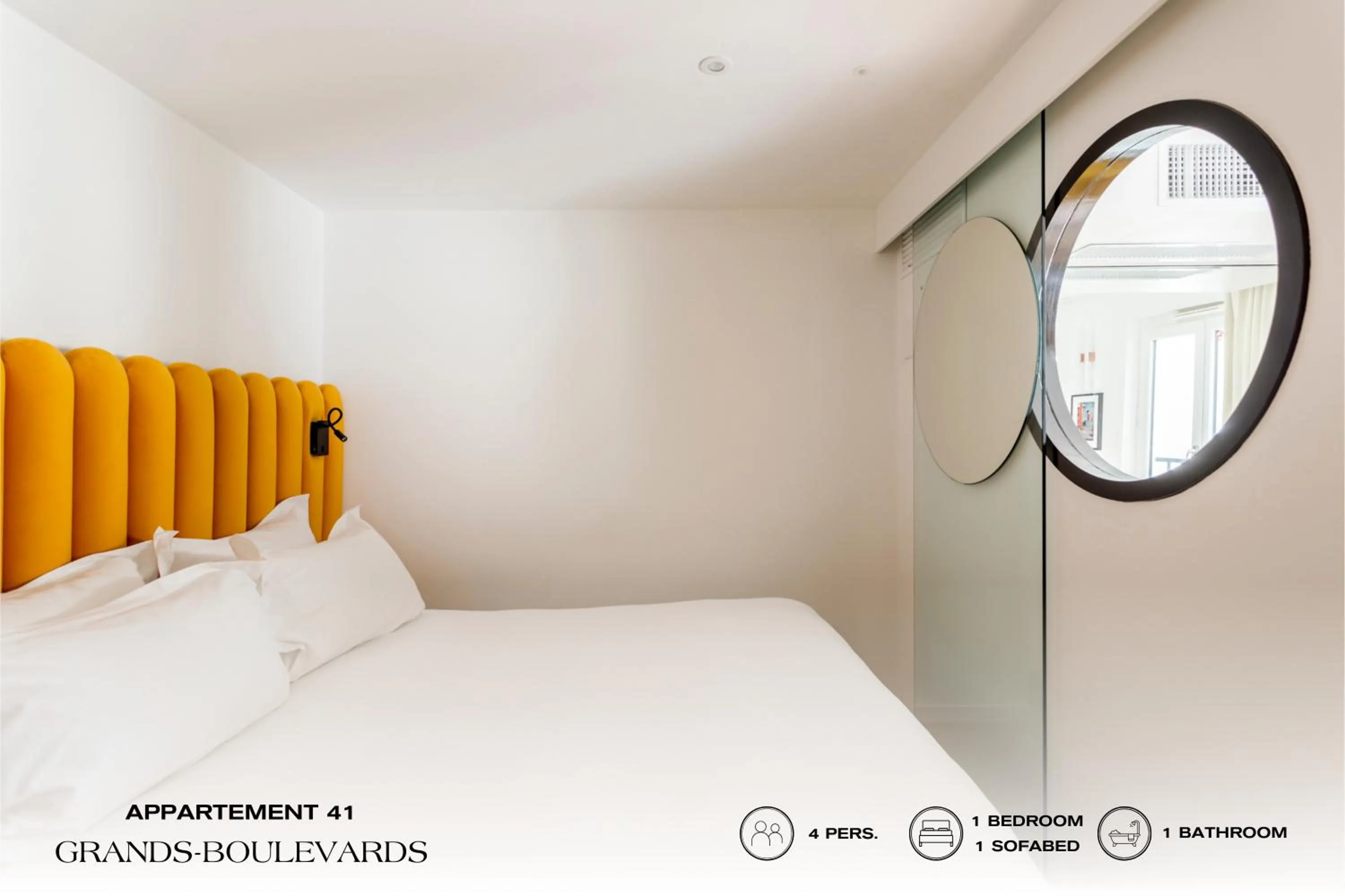 Bed in Beauquartier - Grands Boulevards