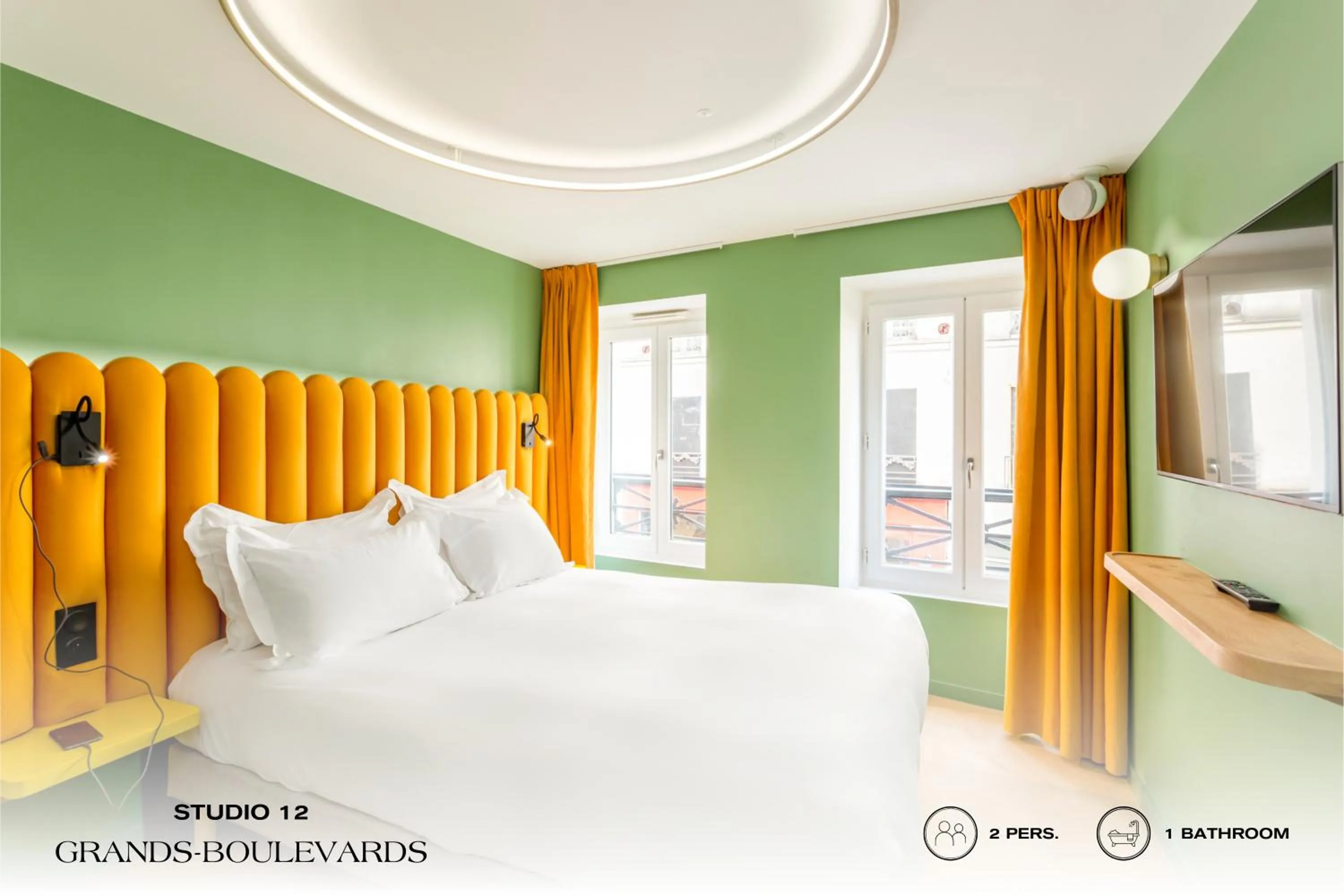 Bed in Beauquartier - Grands Boulevards