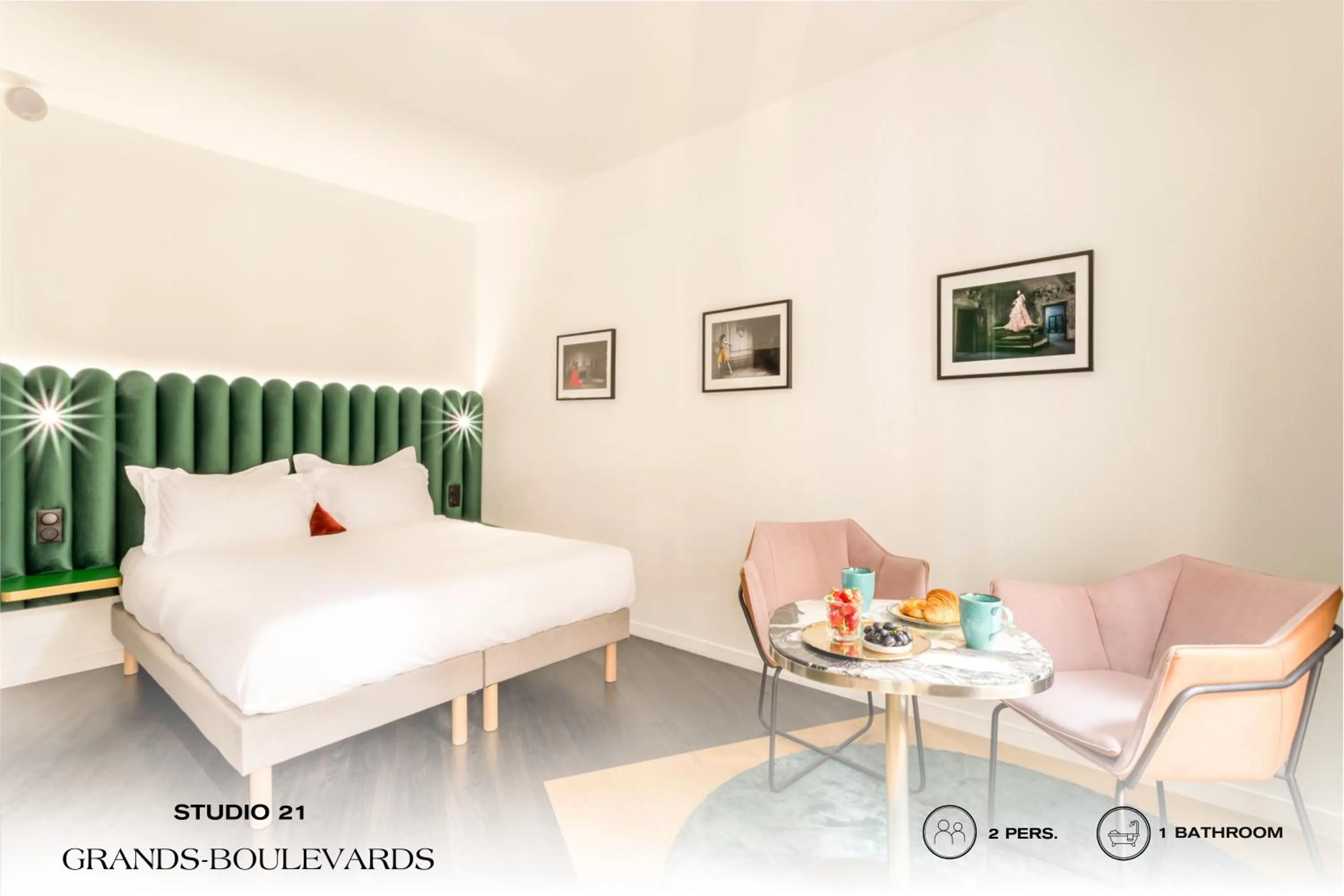 Bed in Beauquartier - Grands Boulevards