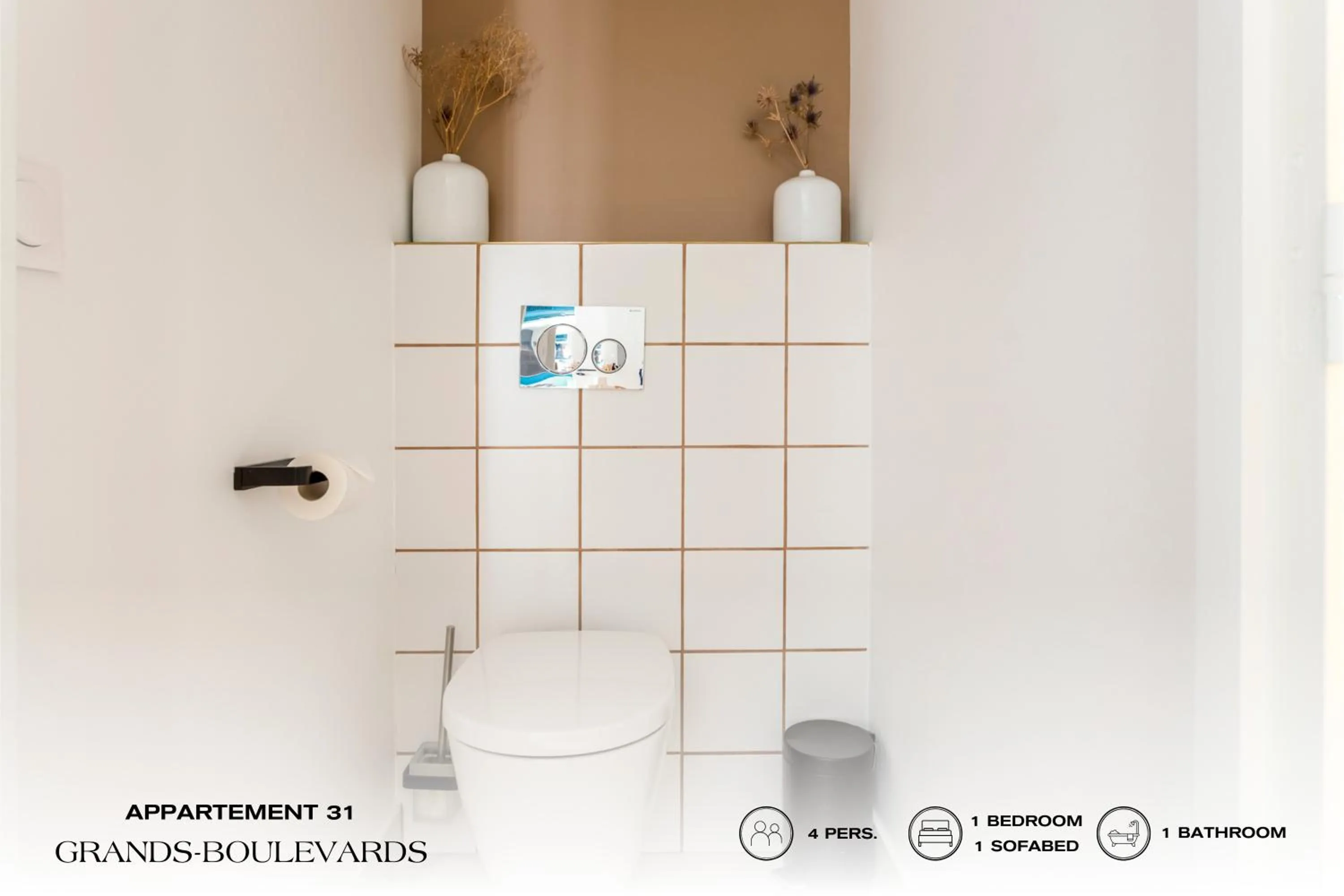 Toilet in Beauquartier - Grands Boulevards