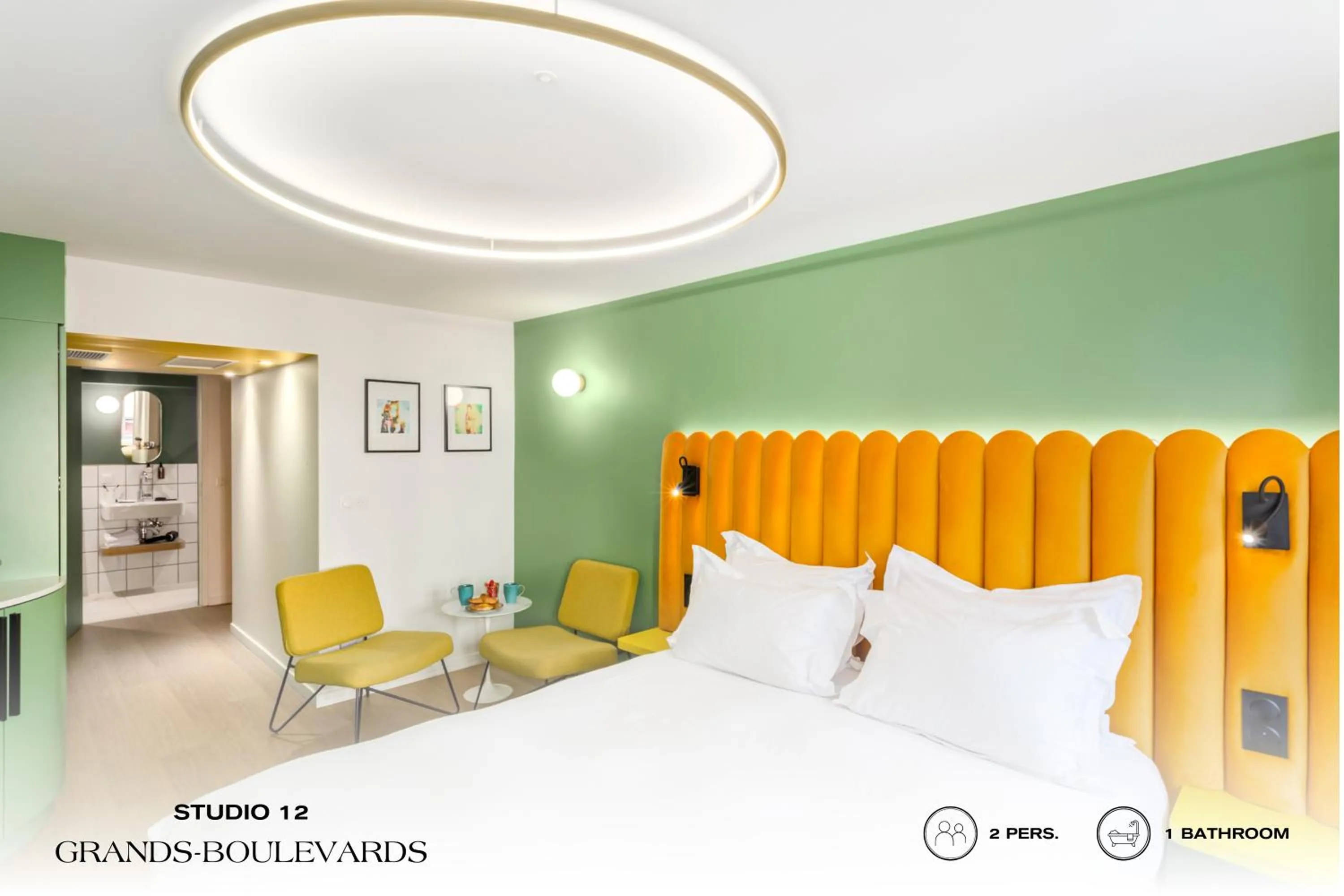 Bed in Beauquartier - Grands Boulevards