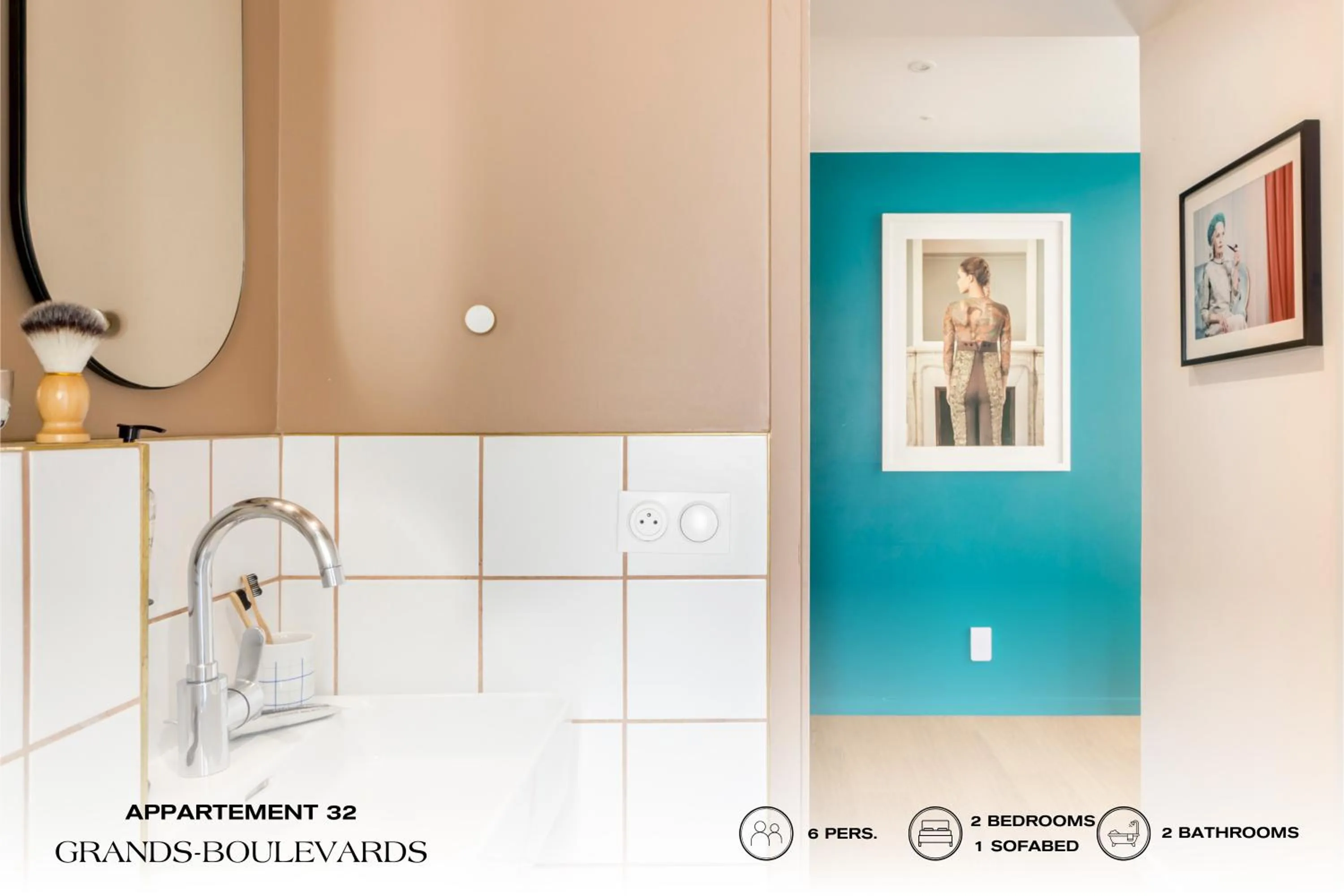 Shower in Beauquartier - Grands Boulevards