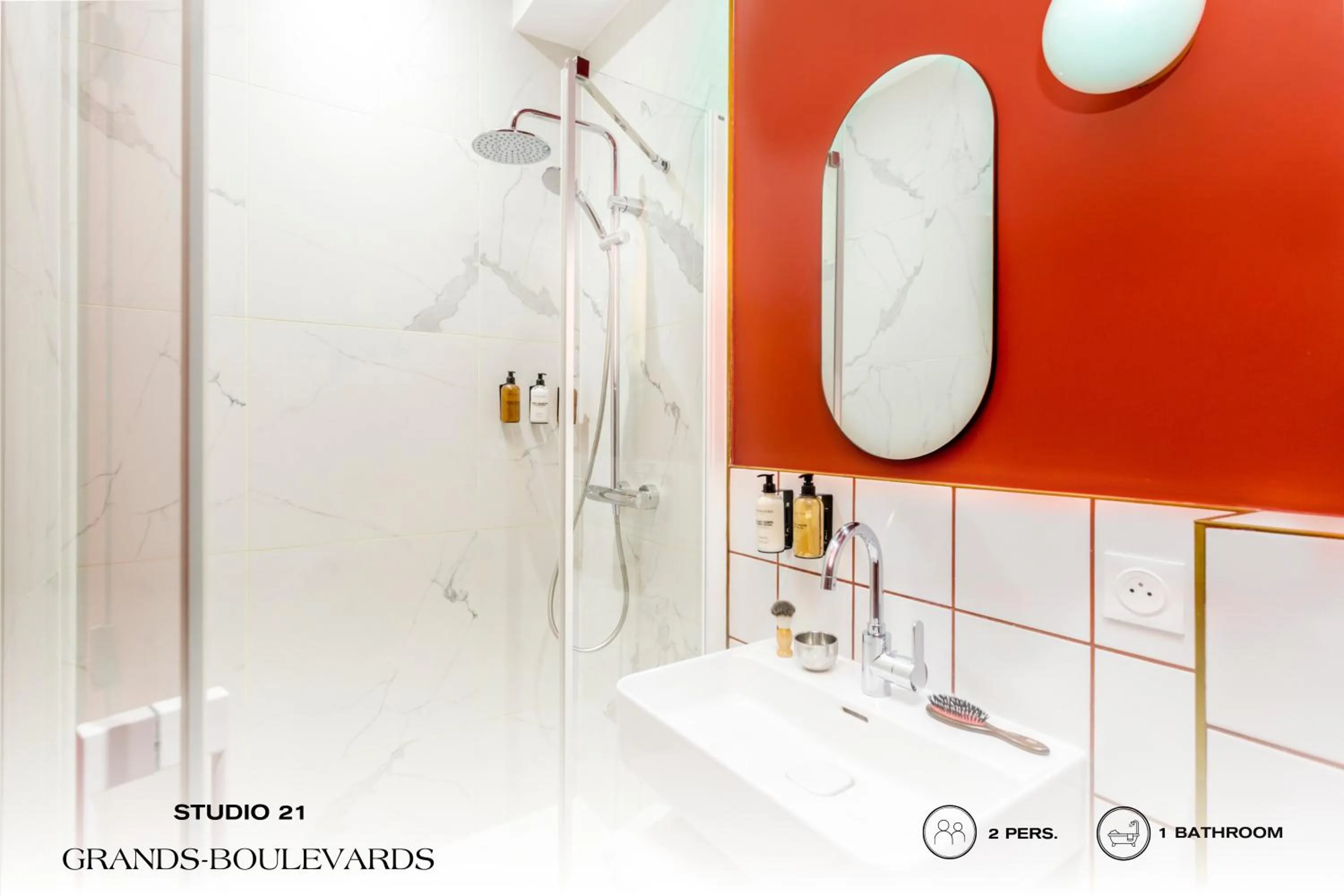 Shower in Beauquartier - Grands Boulevards