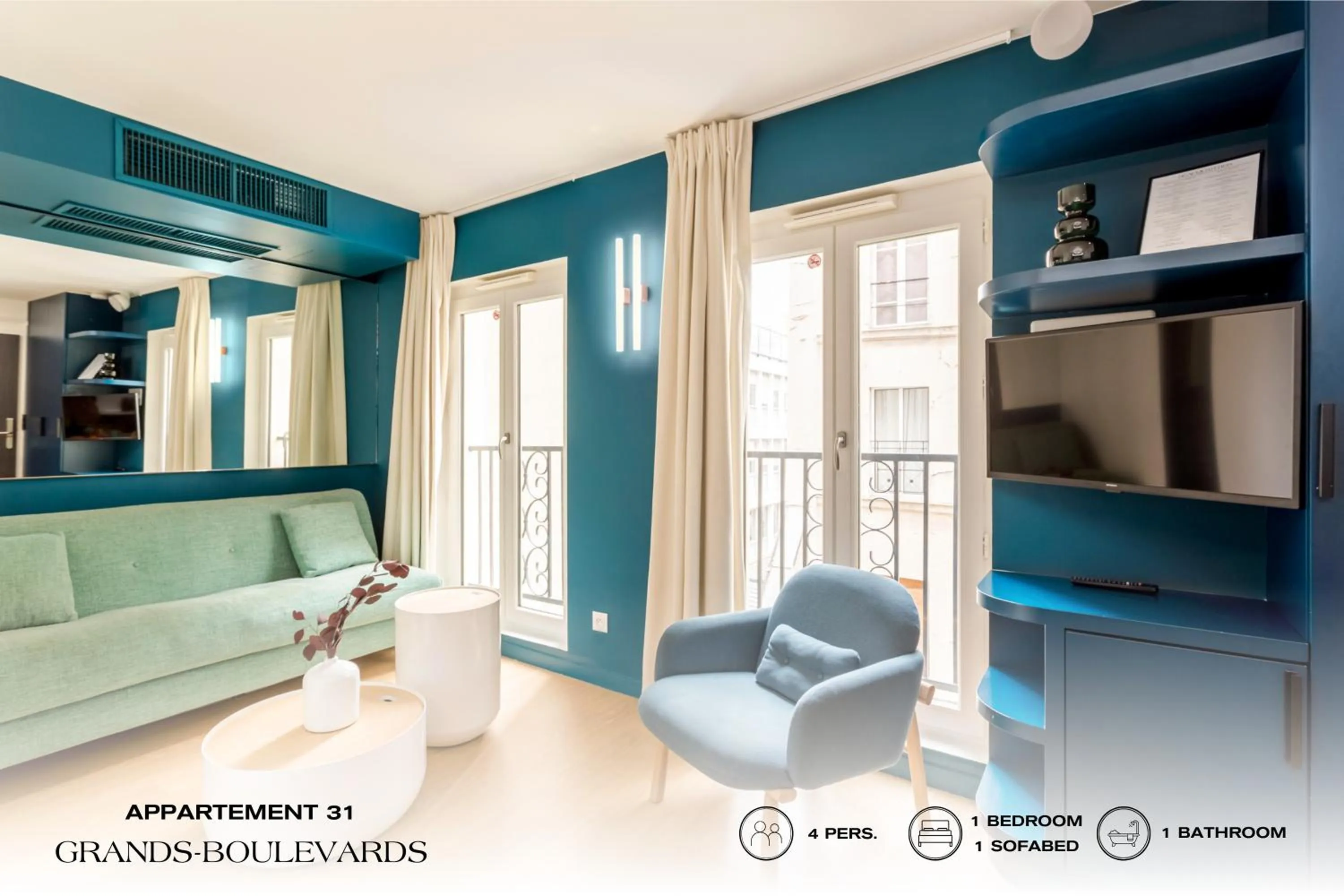 TV and multimedia in Beauquartier - Grands Boulevards