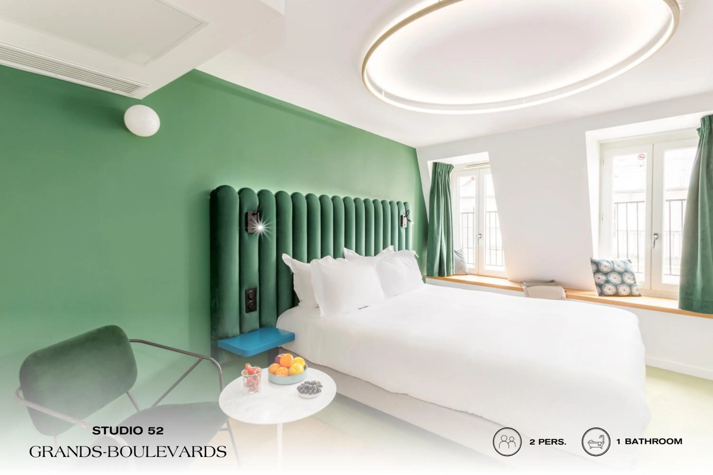 Bed in Beauquartier - Grands Boulevards