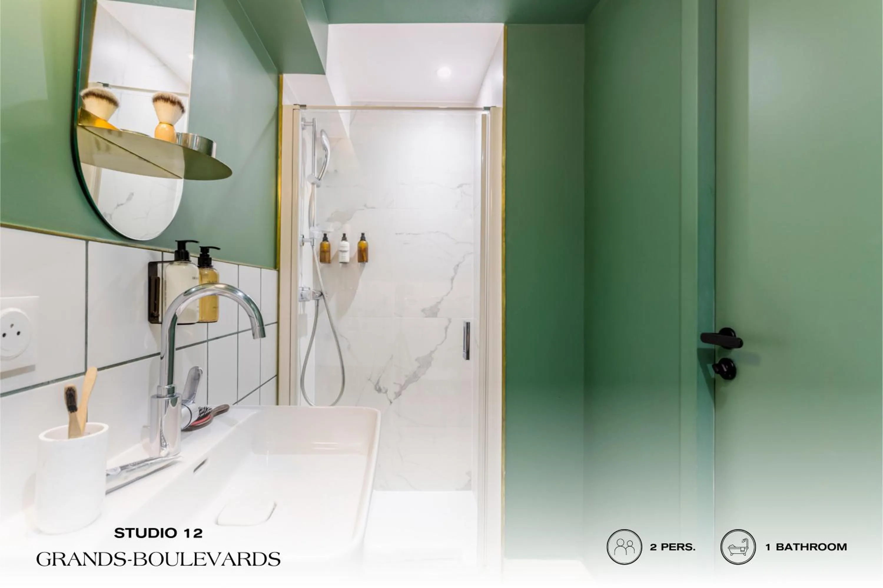 Shower in Beauquartier - Grands Boulevards