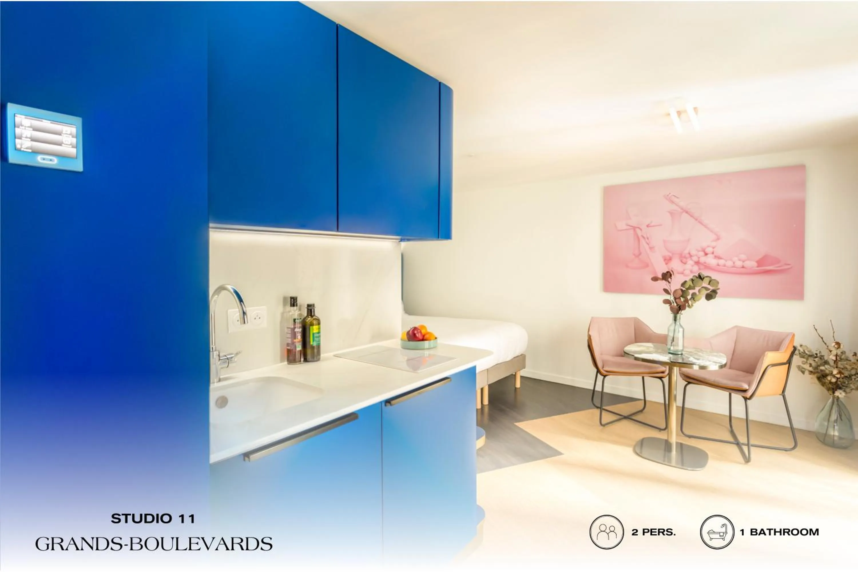 Kitchen or kitchenette in Beauquartier - Grands Boulevards