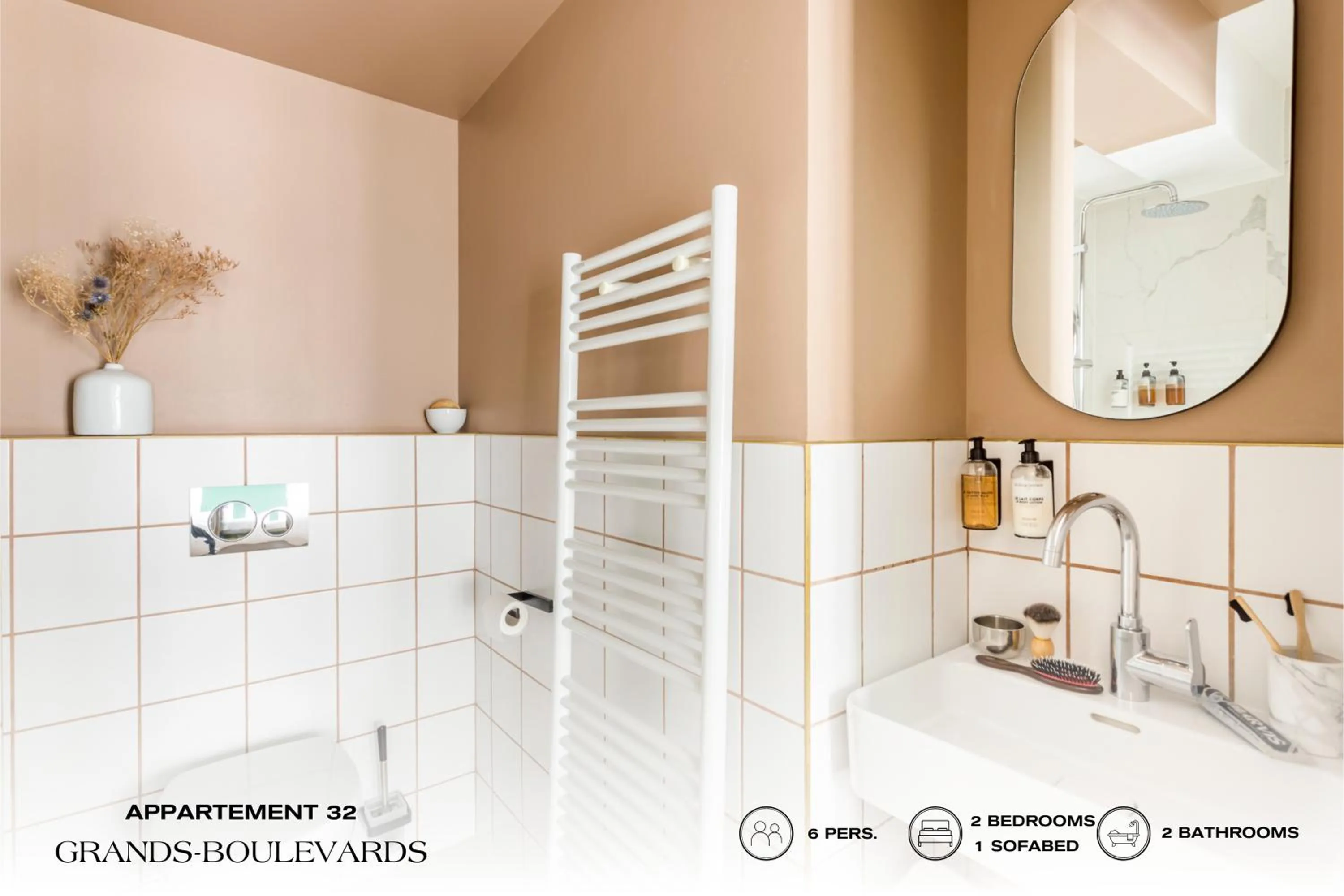 Shower in Beauquartier - Grands Boulevards