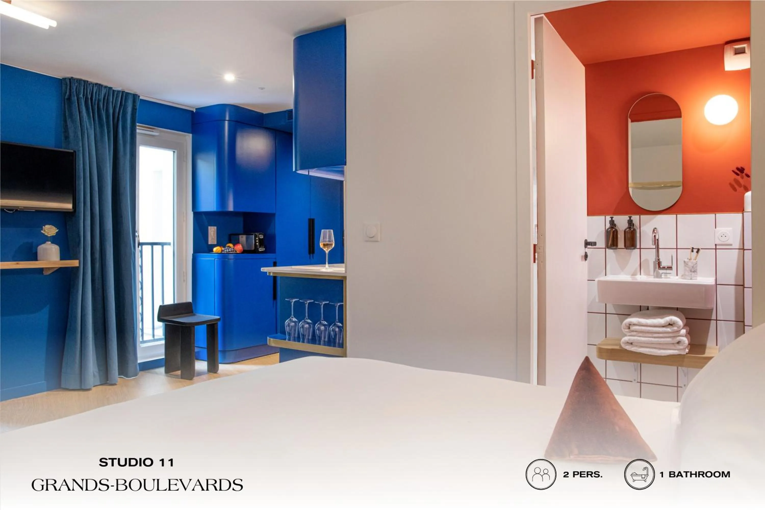 Bed in Beauquartier - Grands Boulevards