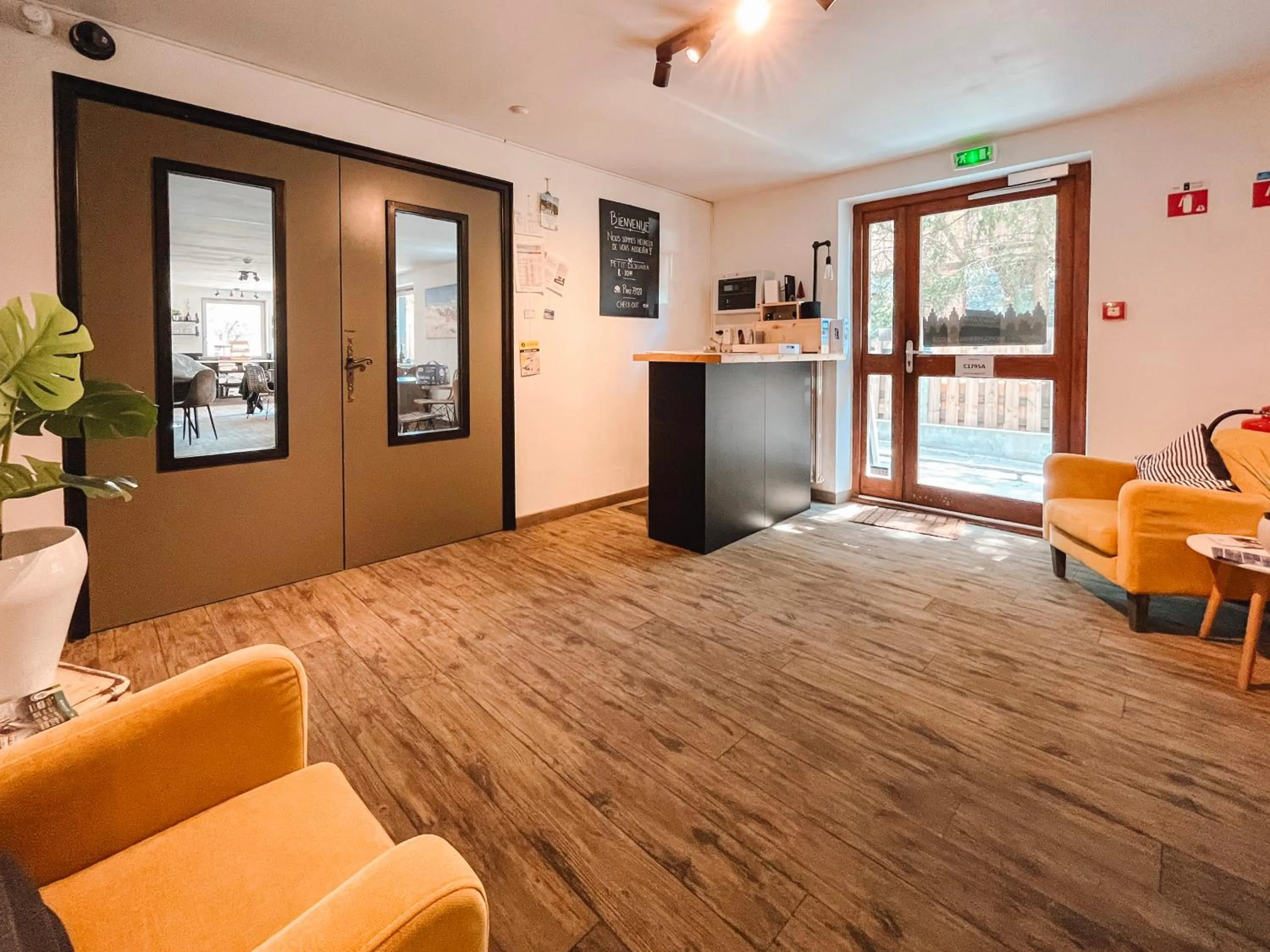 Lobby or reception in Lodge Les Merisiers