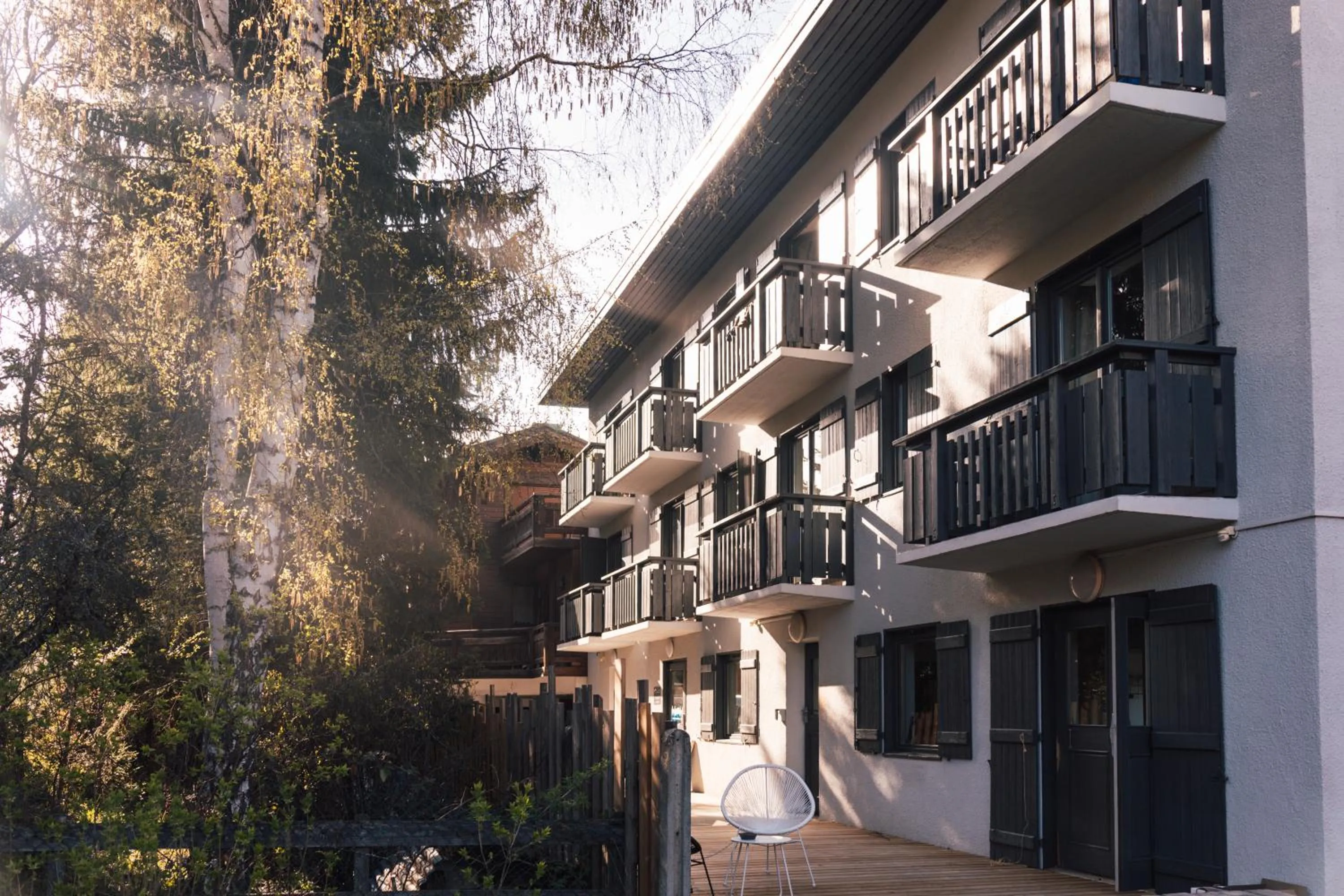 Property building in Lodge Les Merisiers