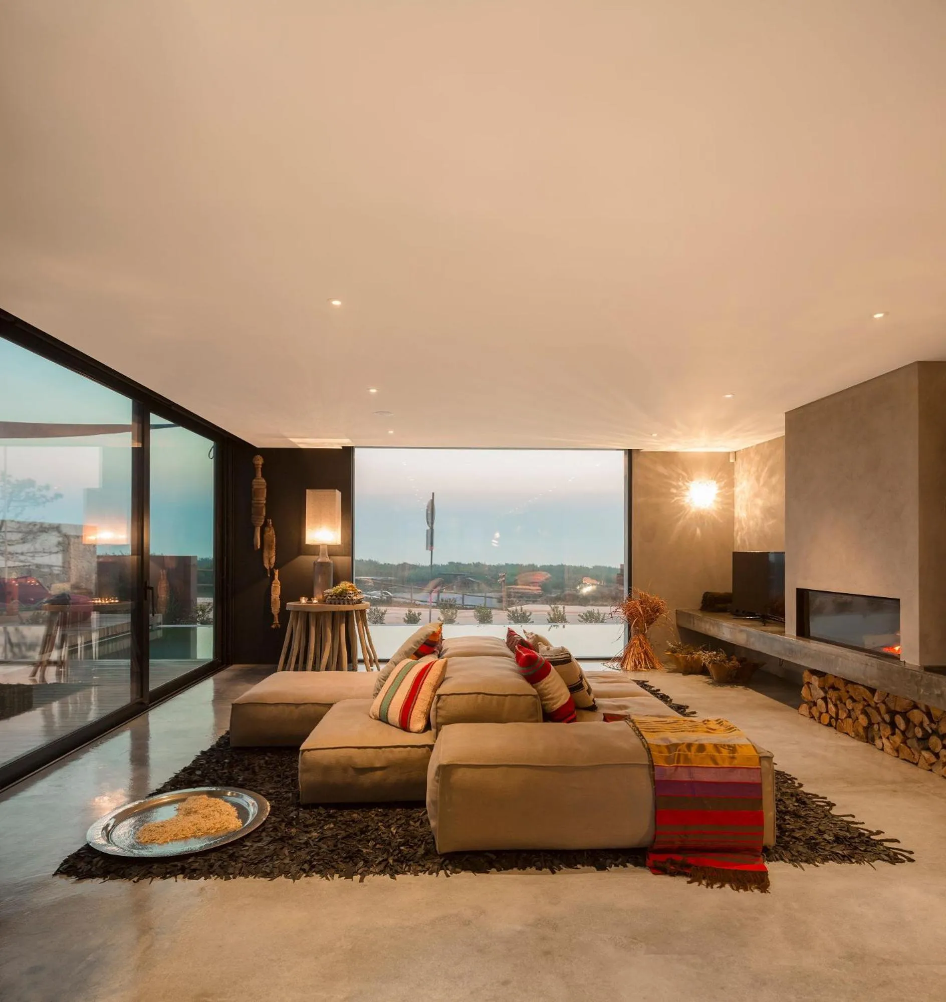 Living room in Areias do Seixo Villas