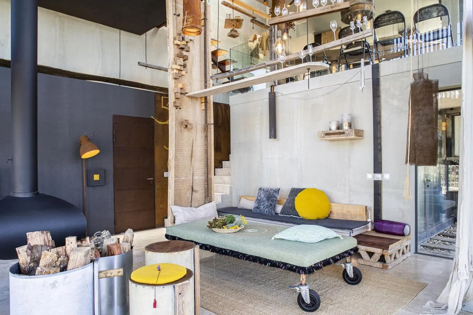 Living room in Areias do Seixo Villas