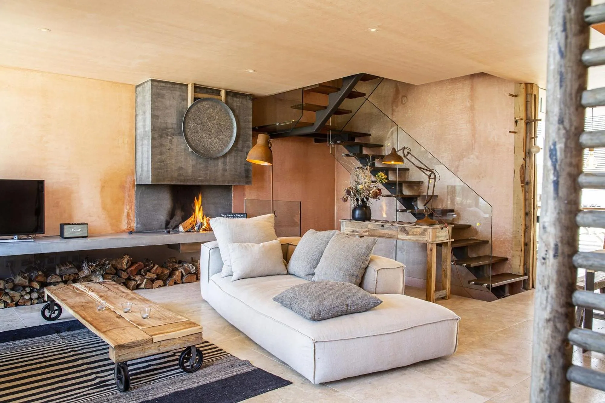 Living room in Areias do Seixo Villas