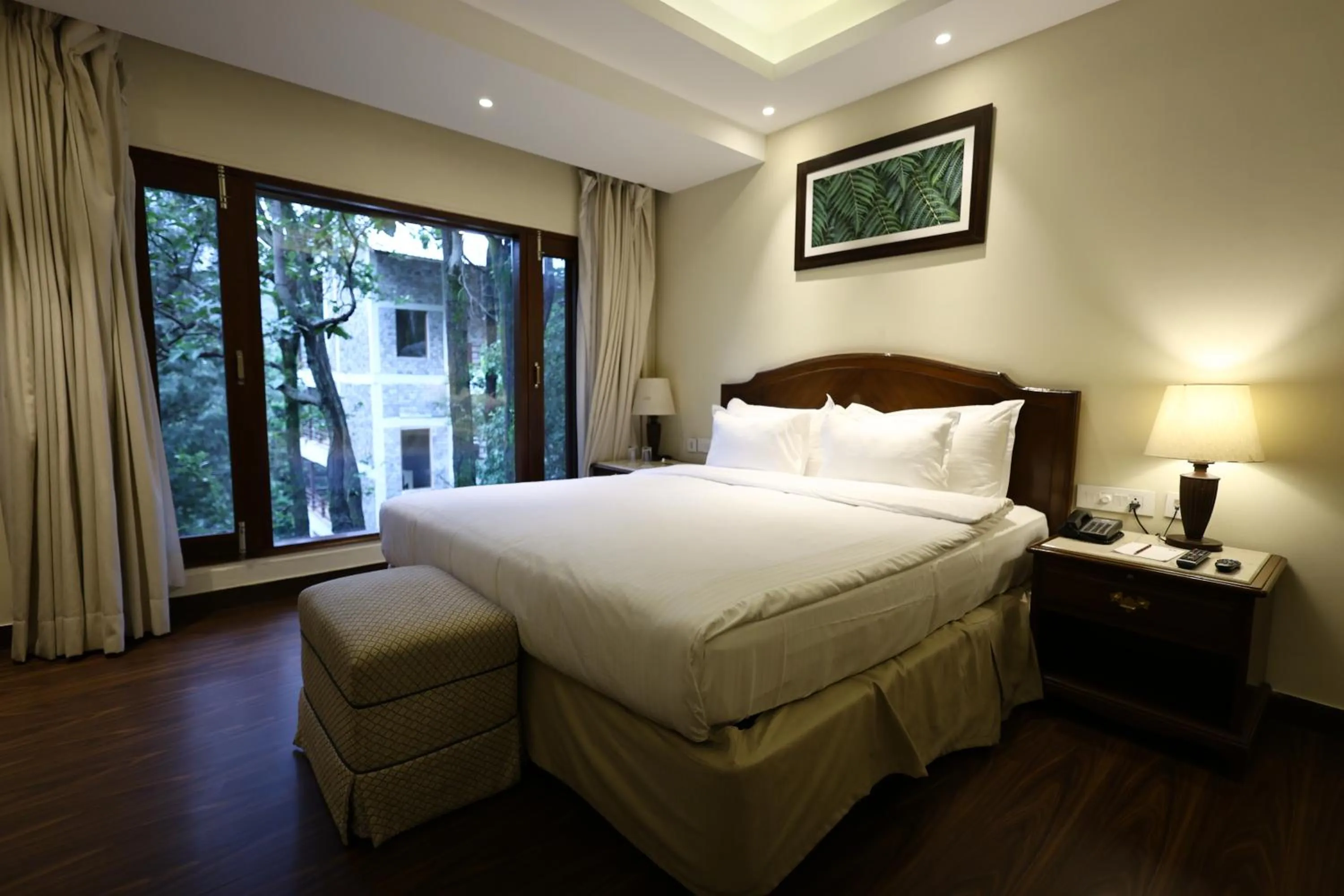 Bedroom, Bed in Punarnava Resort & Spa