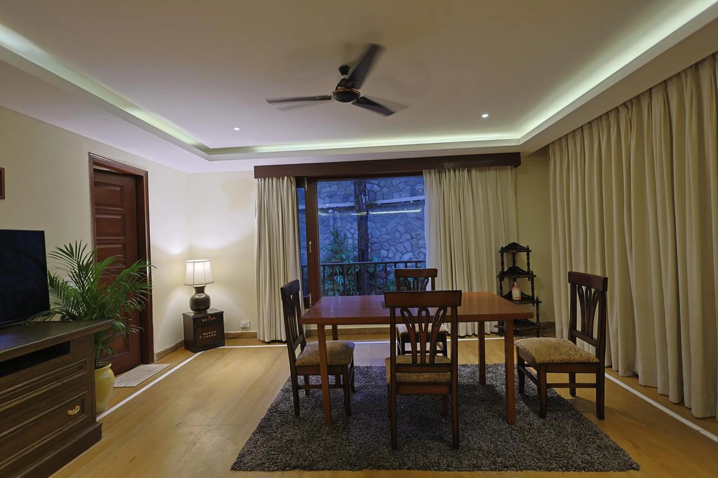 Dining area in Punarnava Resort & Spa