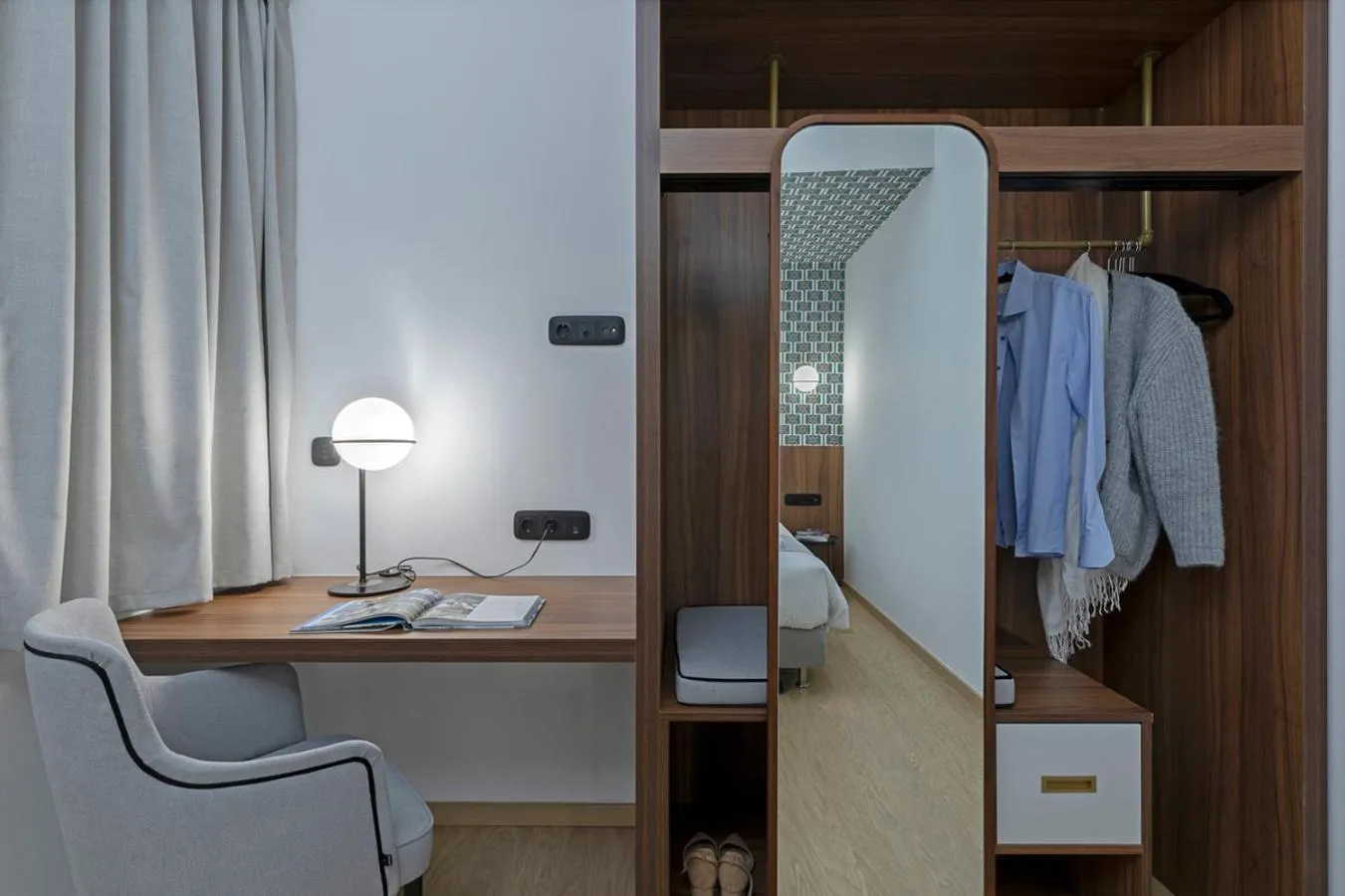 Seating area in Acro Urban Suites