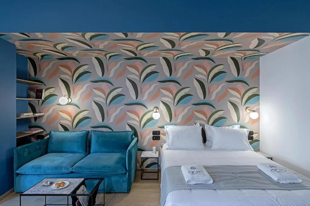 Bed in Acro Urban Suites