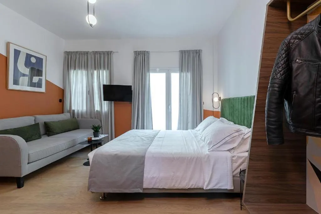 Bed in Acro Urban Suites