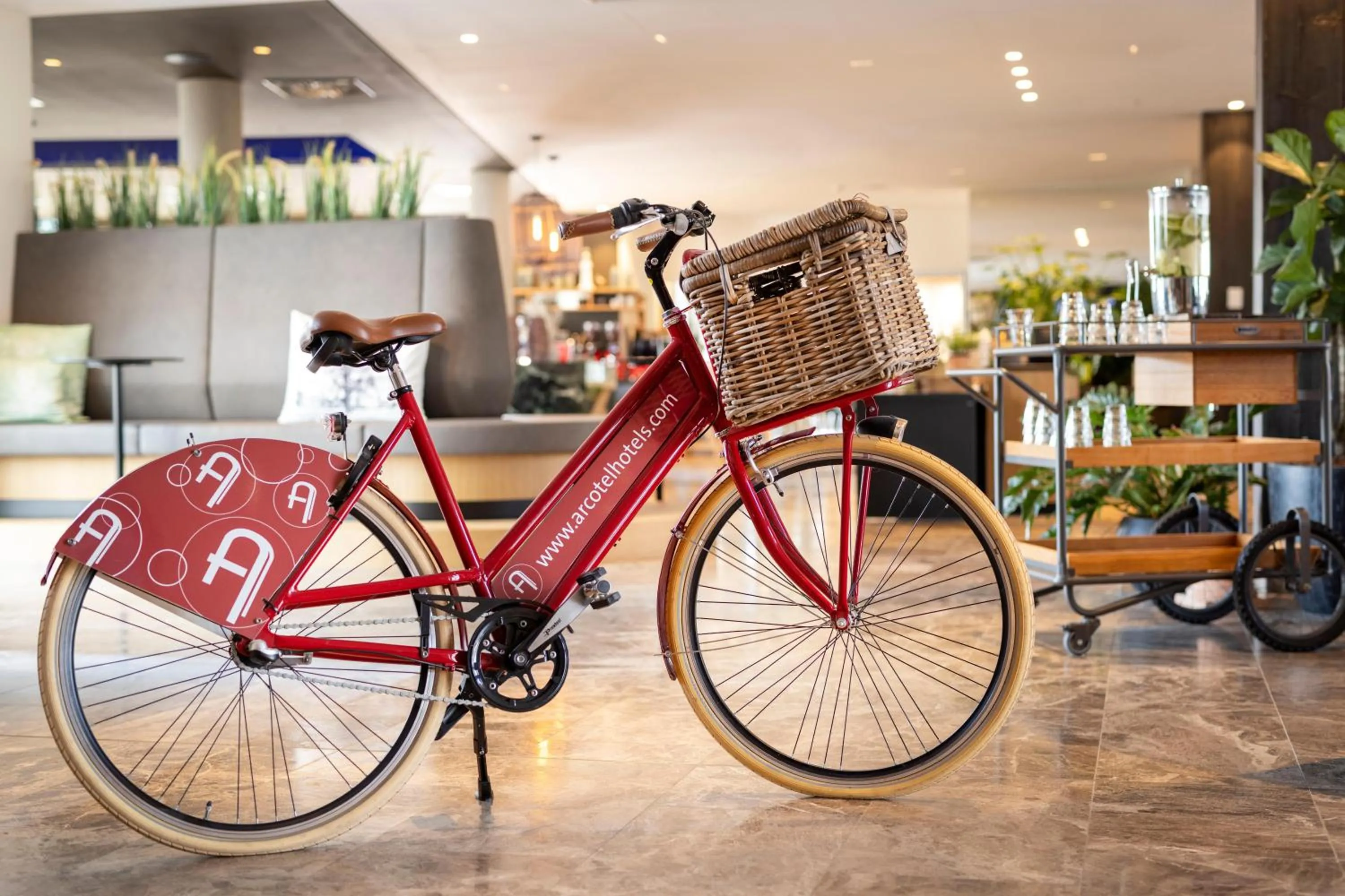 Lobby or reception in ARCOTEL HafenCity Dresden