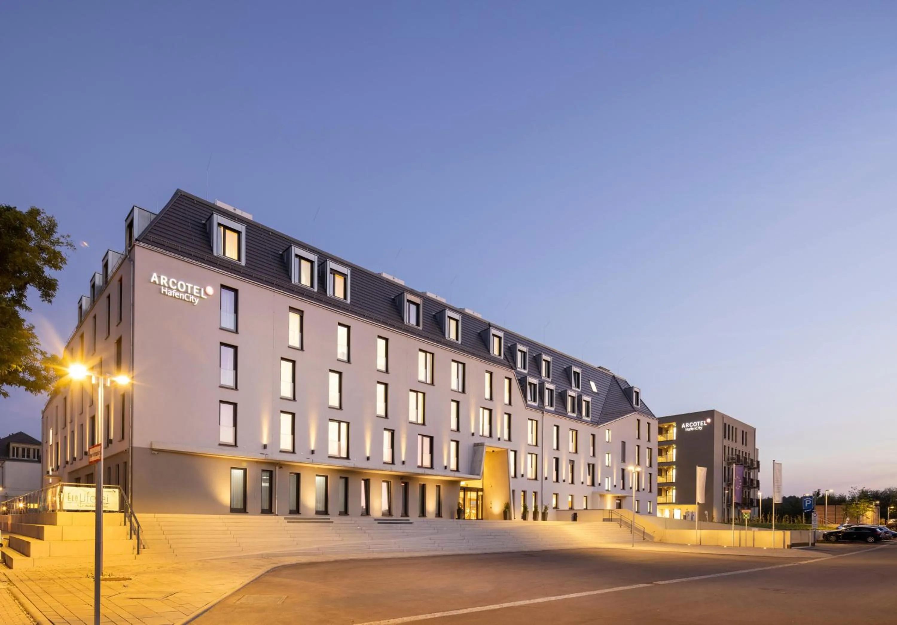 Property building in ARCOTEL HafenCity Dresden