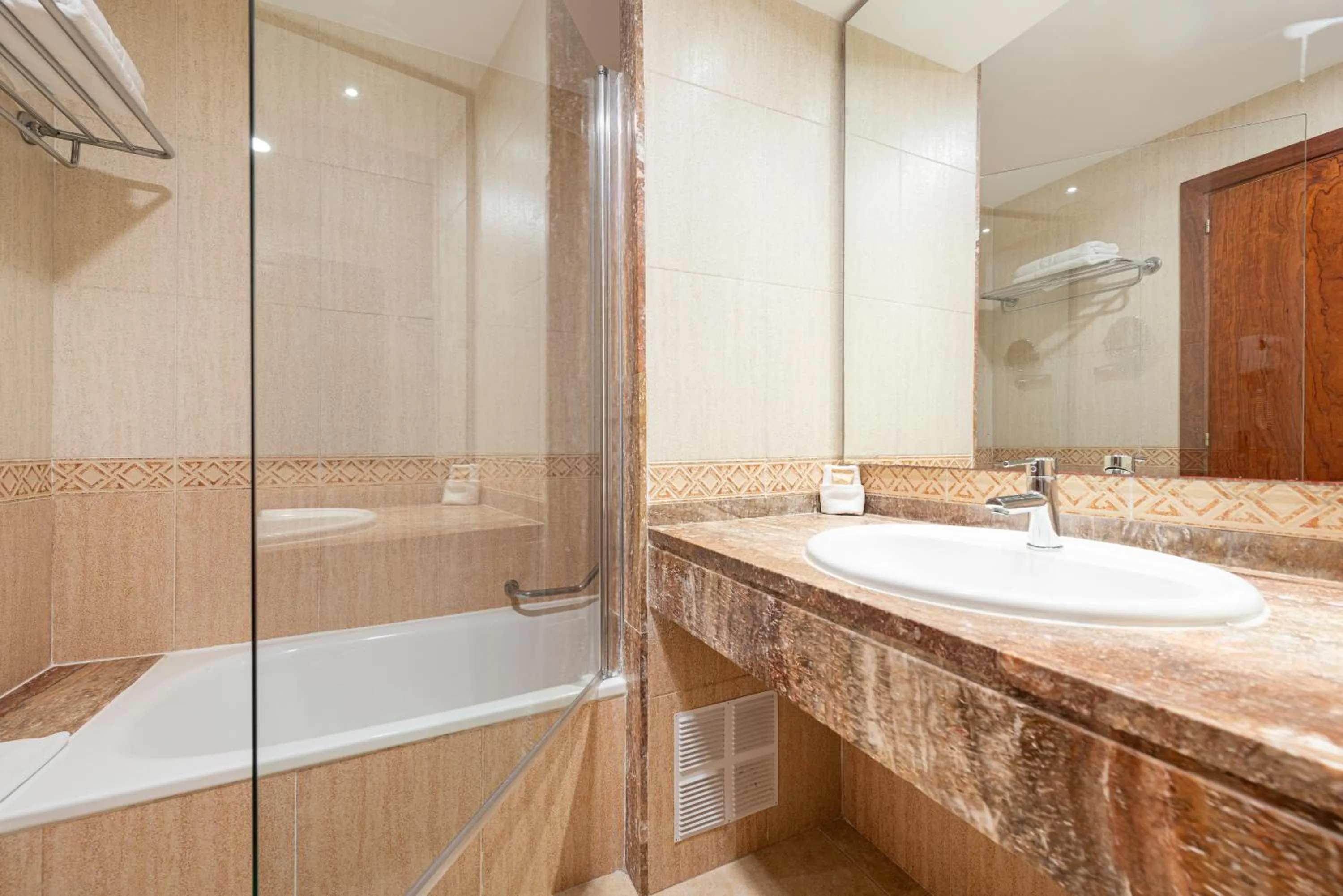 Bathroom in Can Picafort Palace